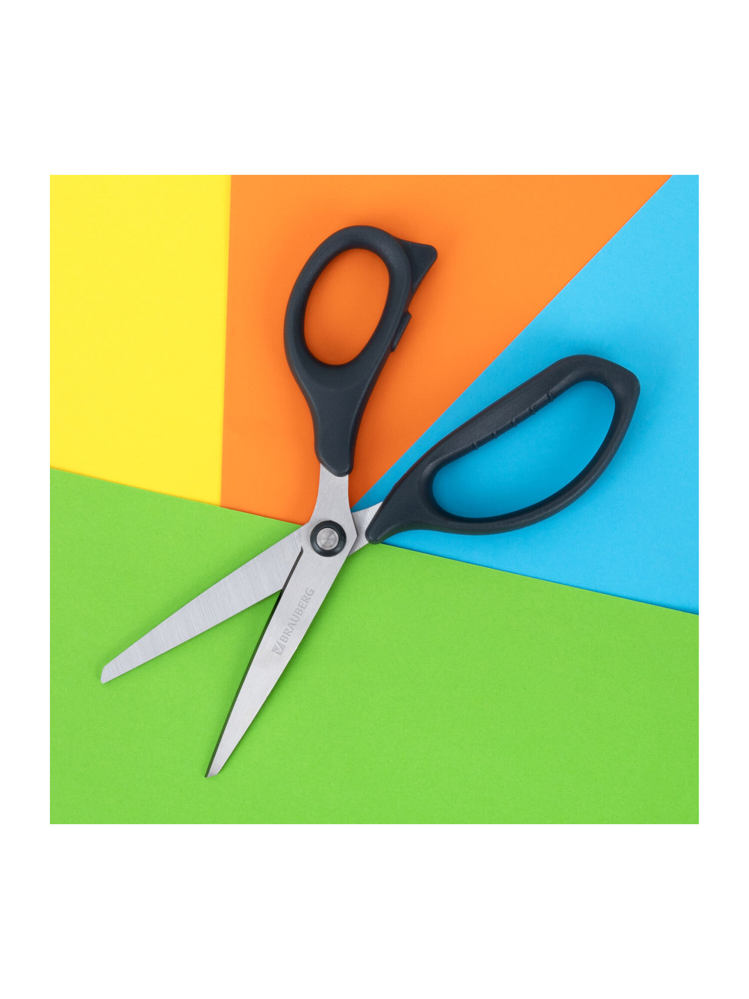 Ножницы канцелярские Brauberg - фото 10