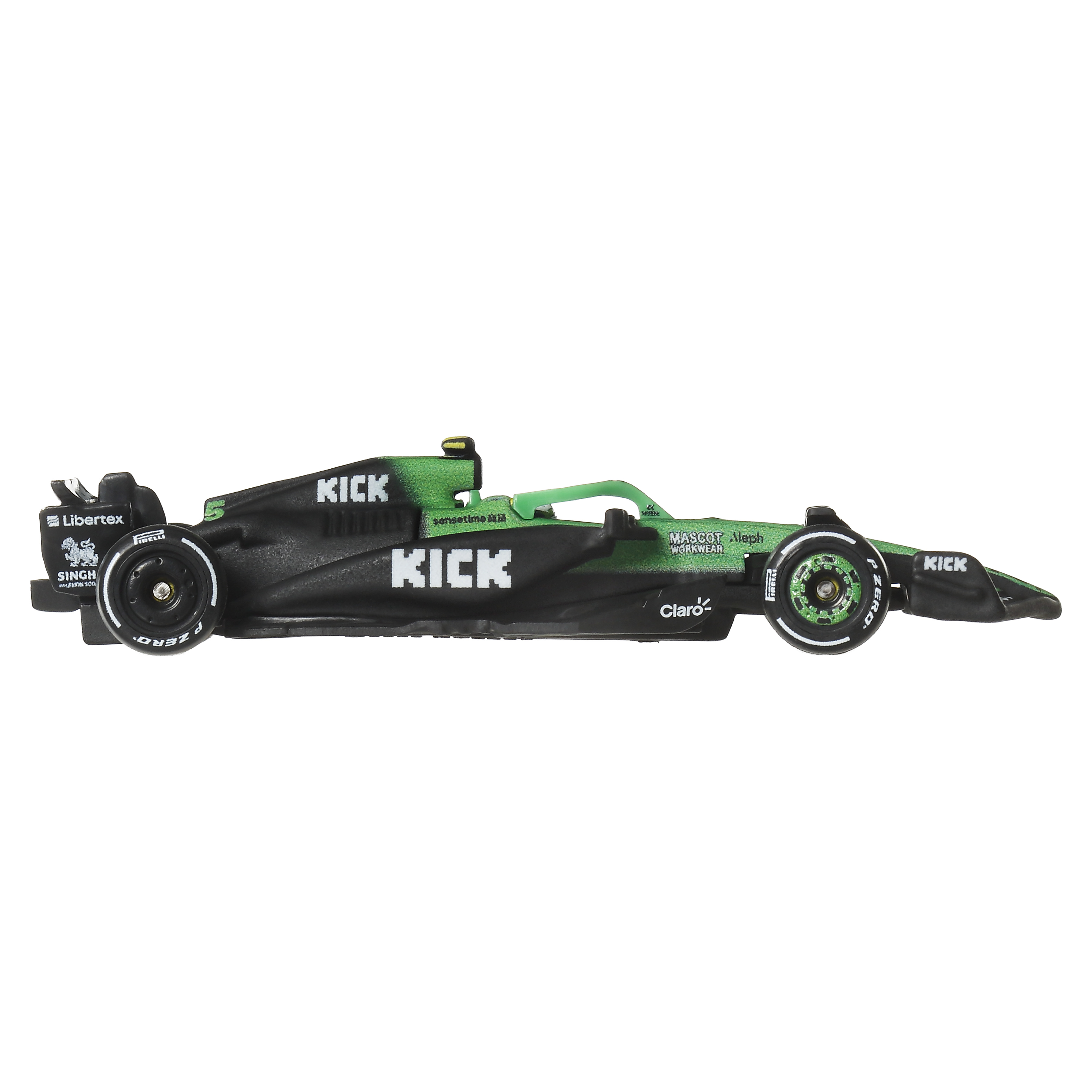 Автомобиль Hot Wheels F1 Sauber Bortoleto 1:64 JKD89 - фото 5