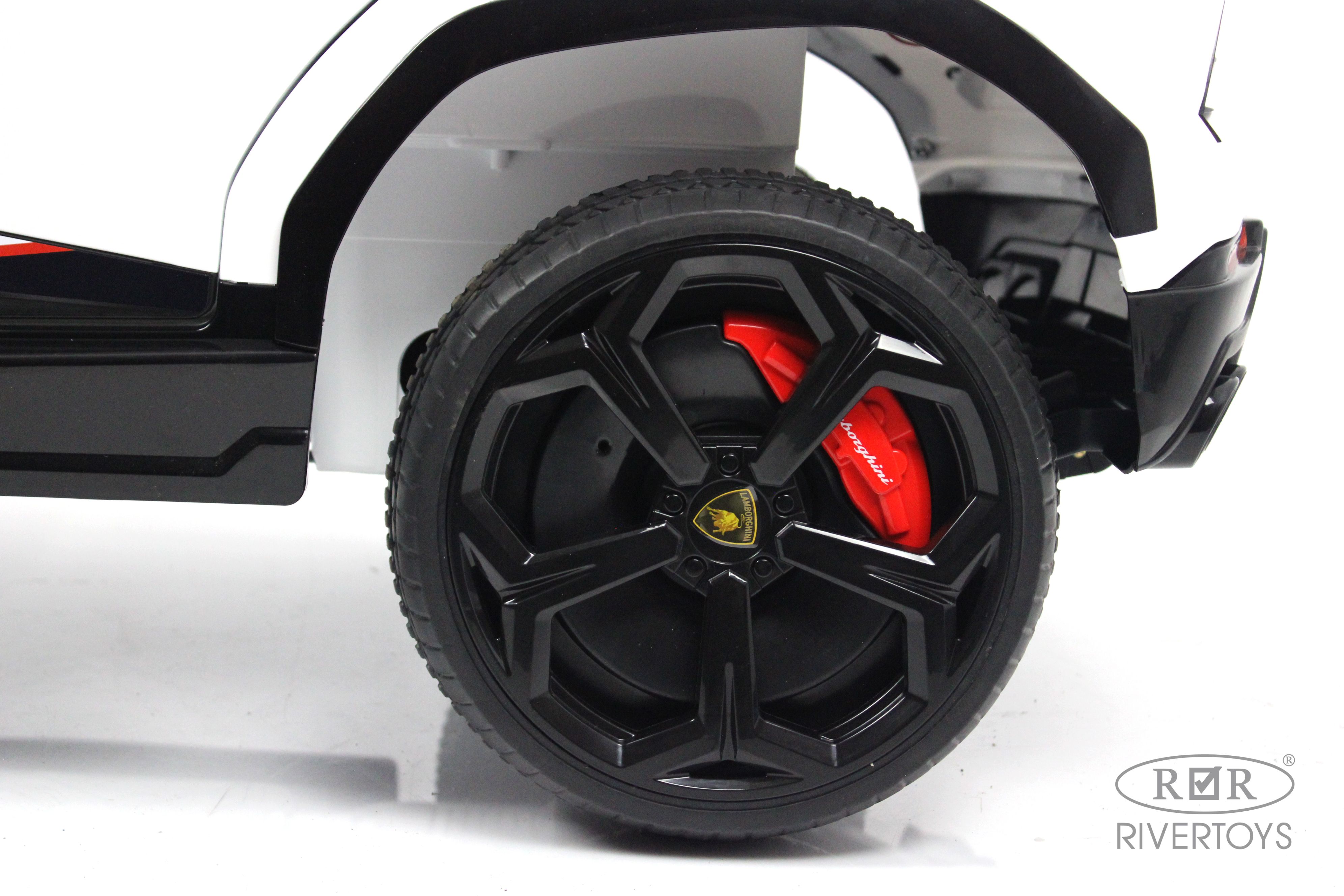 Электромобиль RIVERTOYS E777EE-WHITE С пультом ДУ - фото 11