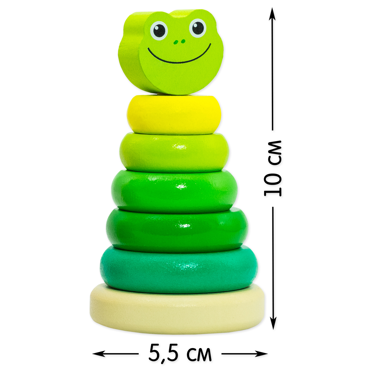 Игрушка Alatoys пирамидка - фото 7