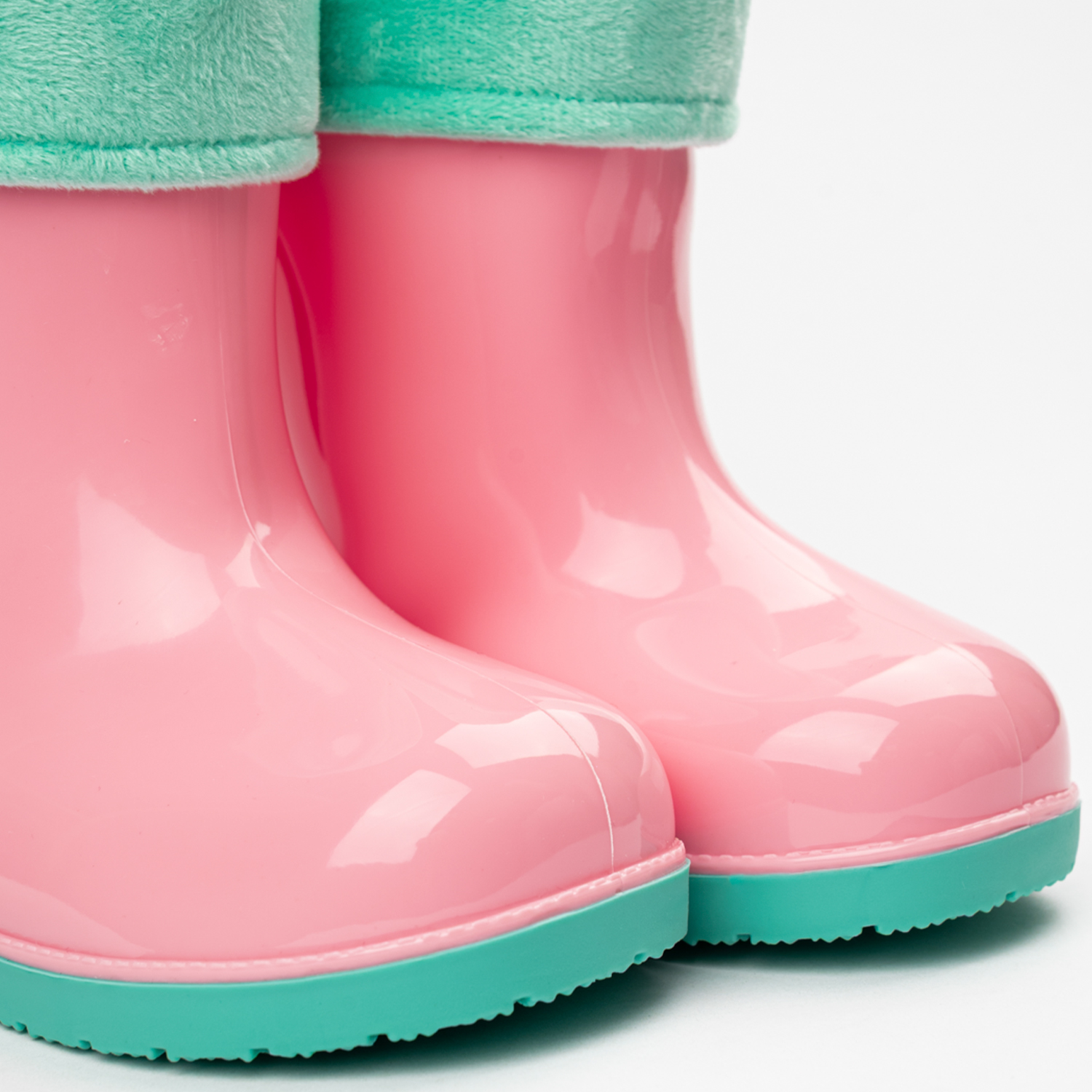 Резиновые сапоги TikkaGo 7B04_2025-04_pink-biruza - фото 3