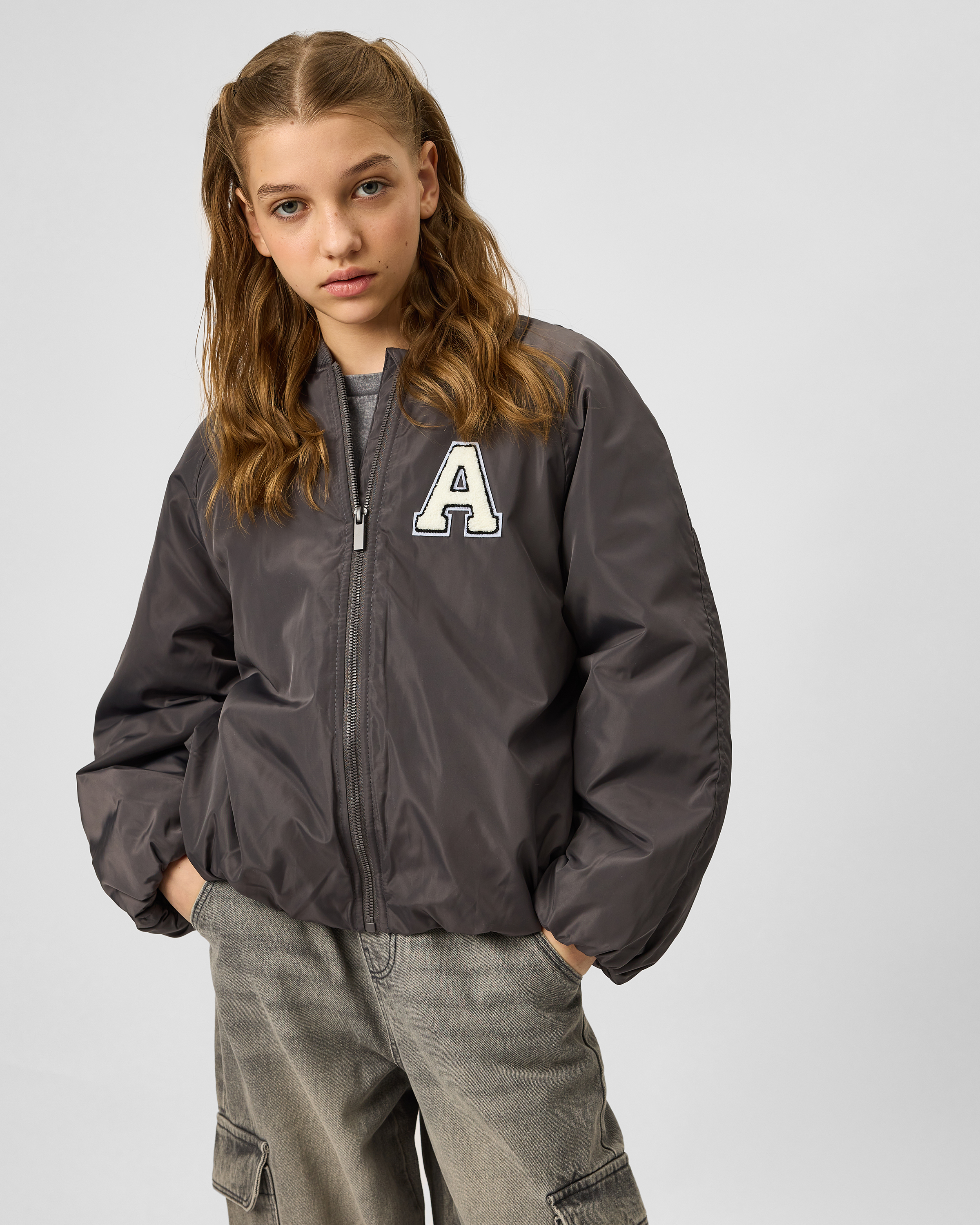 Куртка-бомбер Futurino S26FU3-G324tg-DG - фото 1