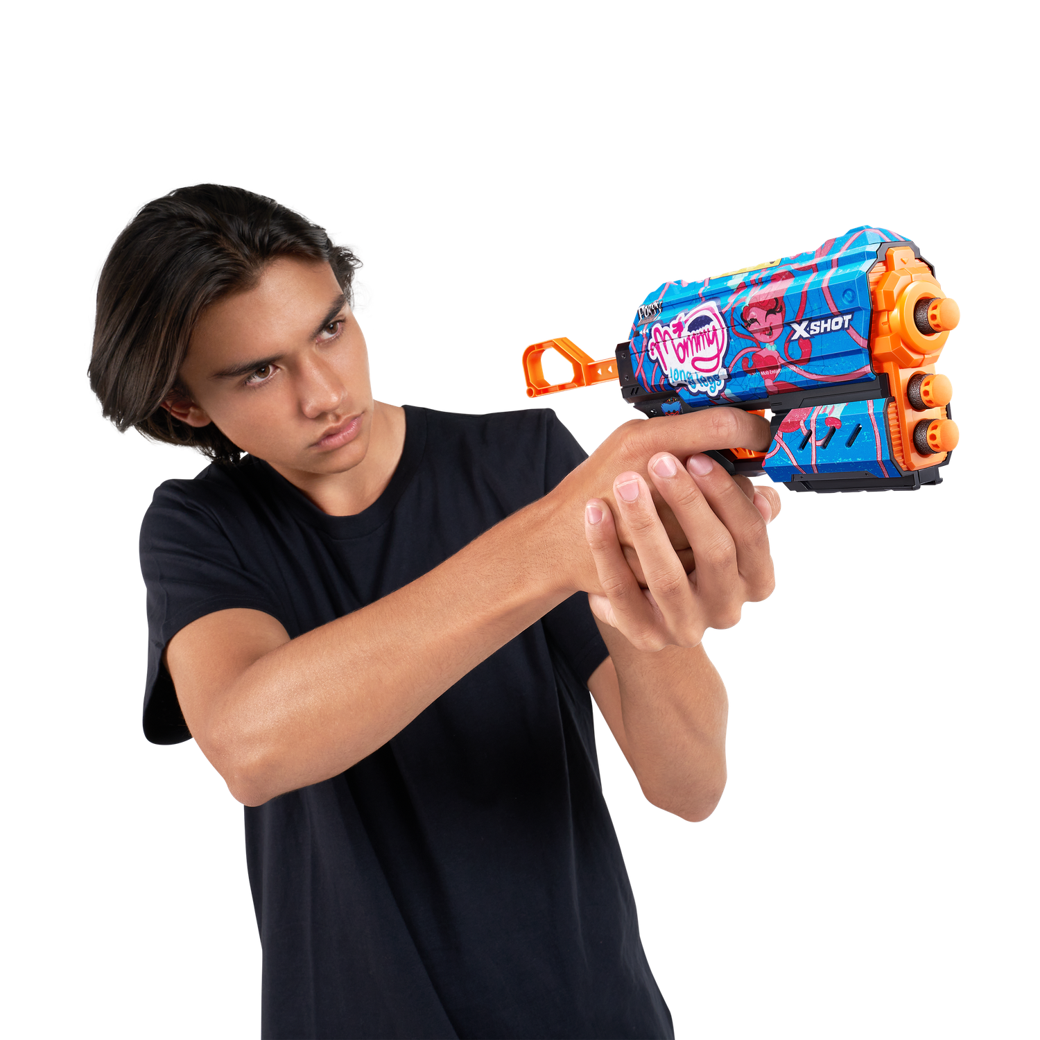 Бластер Zuru XSHOT  Skins Flux Poppy Playtime в ассортименте - фото 7