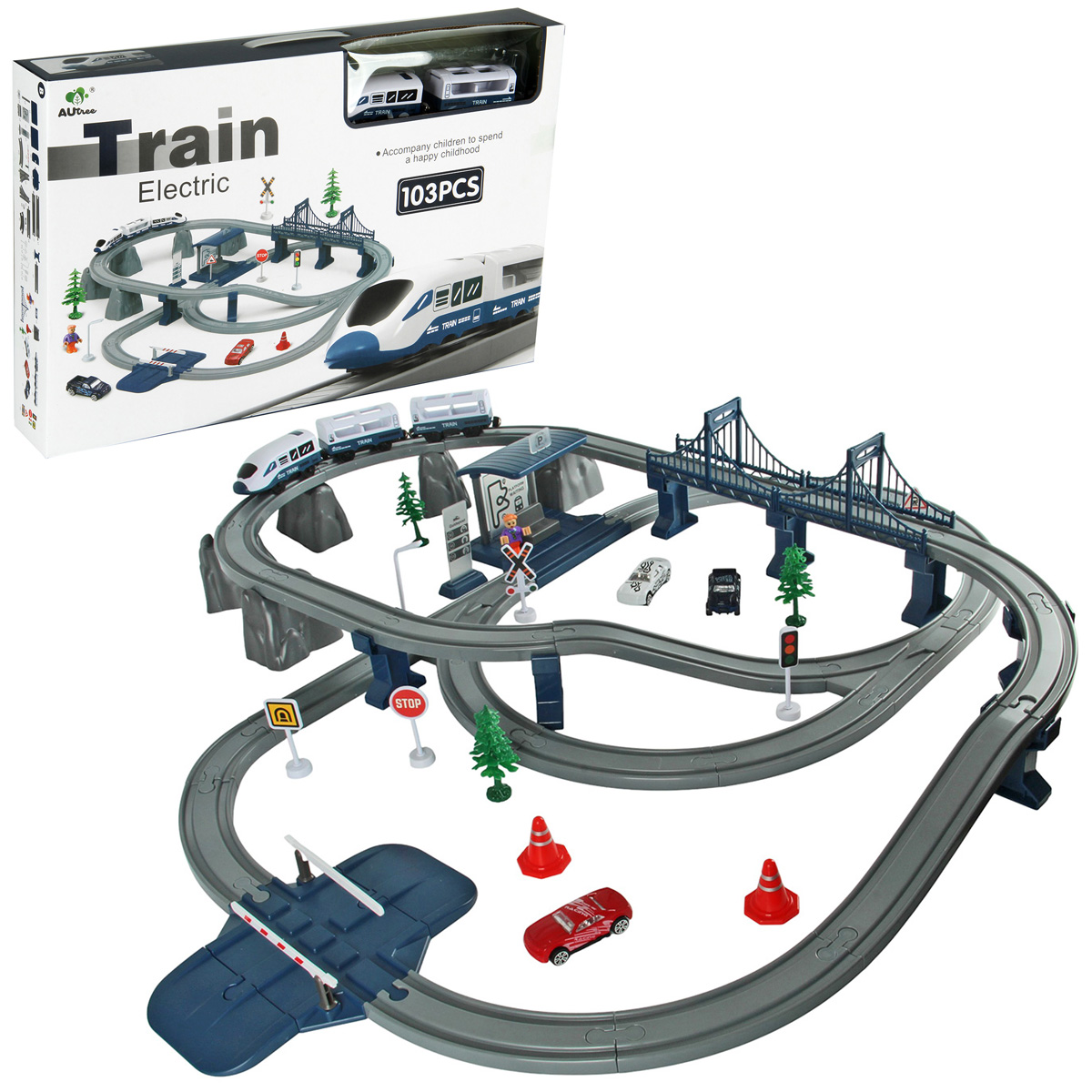 Набор железнодорожный Veld Co 91 см 135614 - фото 1