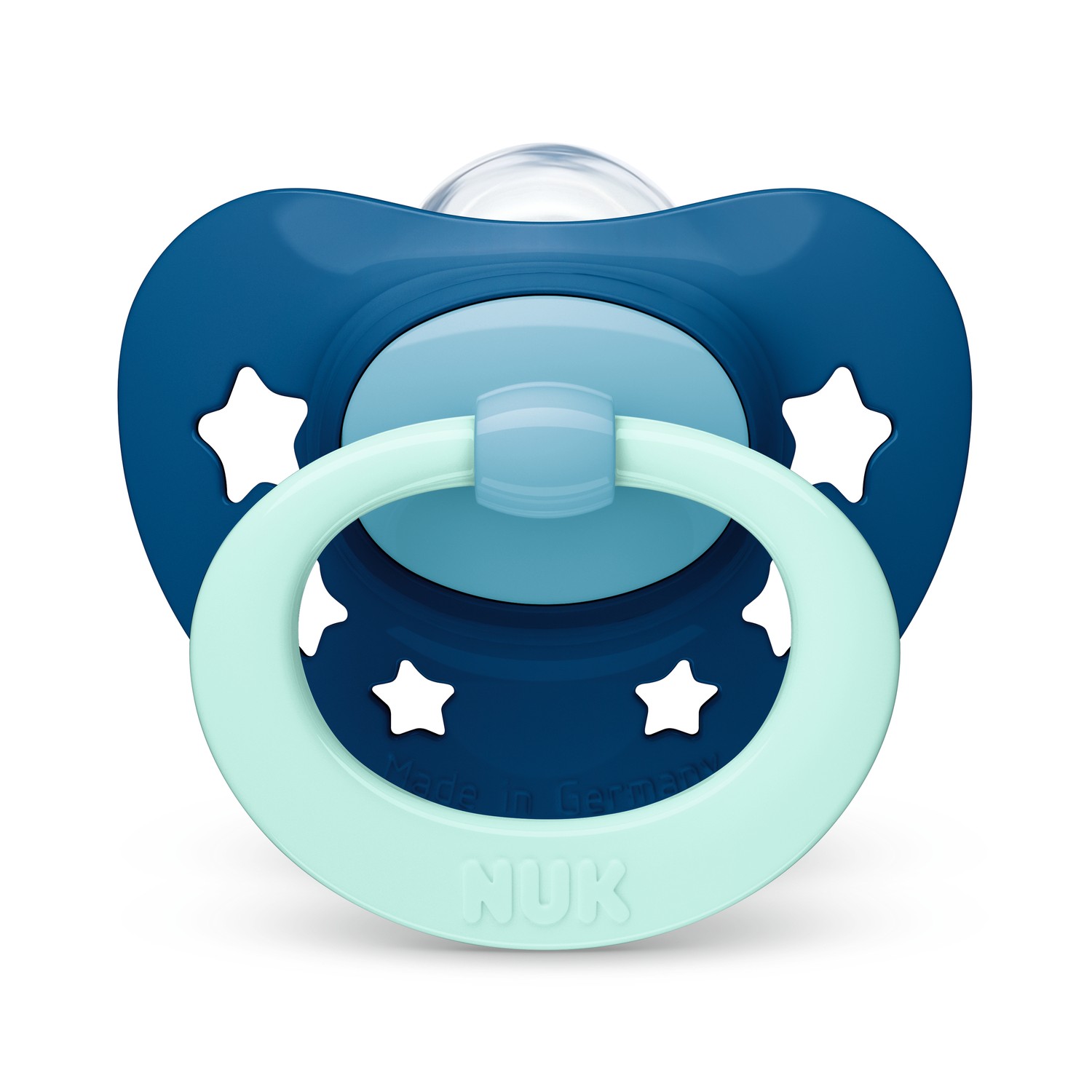 Пустышка Nuk силикон классическая от 6 мес. 1 шт. в ассортименте - фото 4