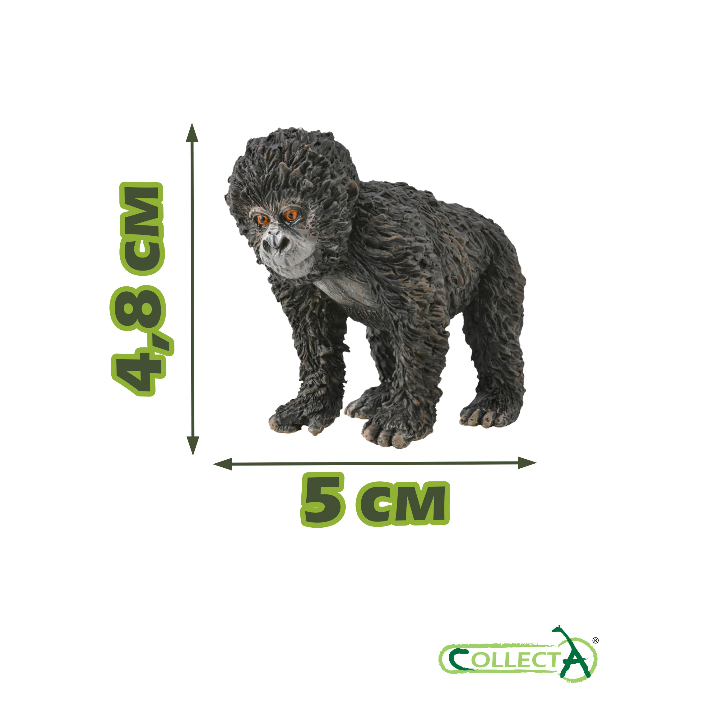 Фигурка Collecta Горилла горная детёныш - фото 2