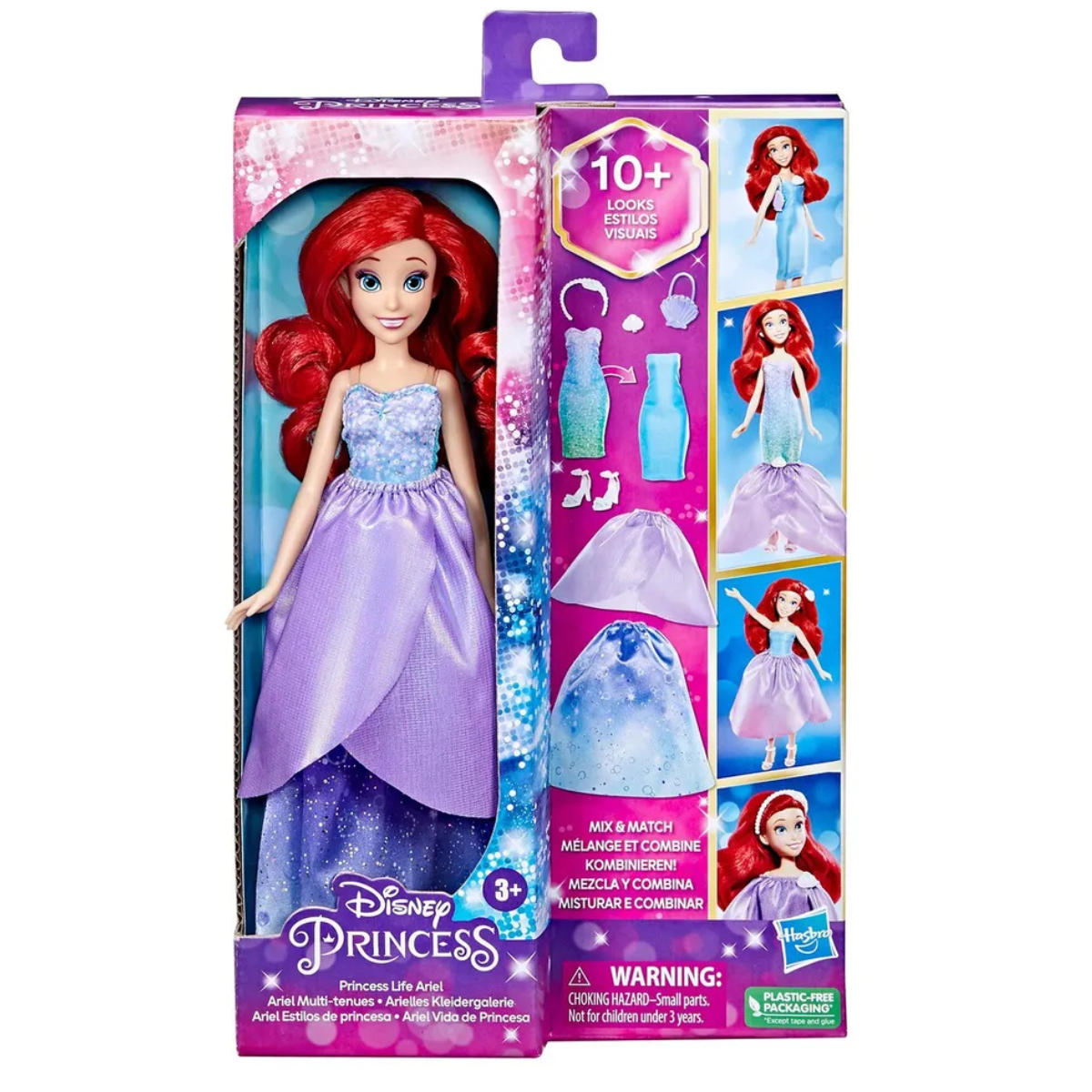 Кукла модельная Disney Princess Princess Ariel высота 28 см F4624 - фото 4