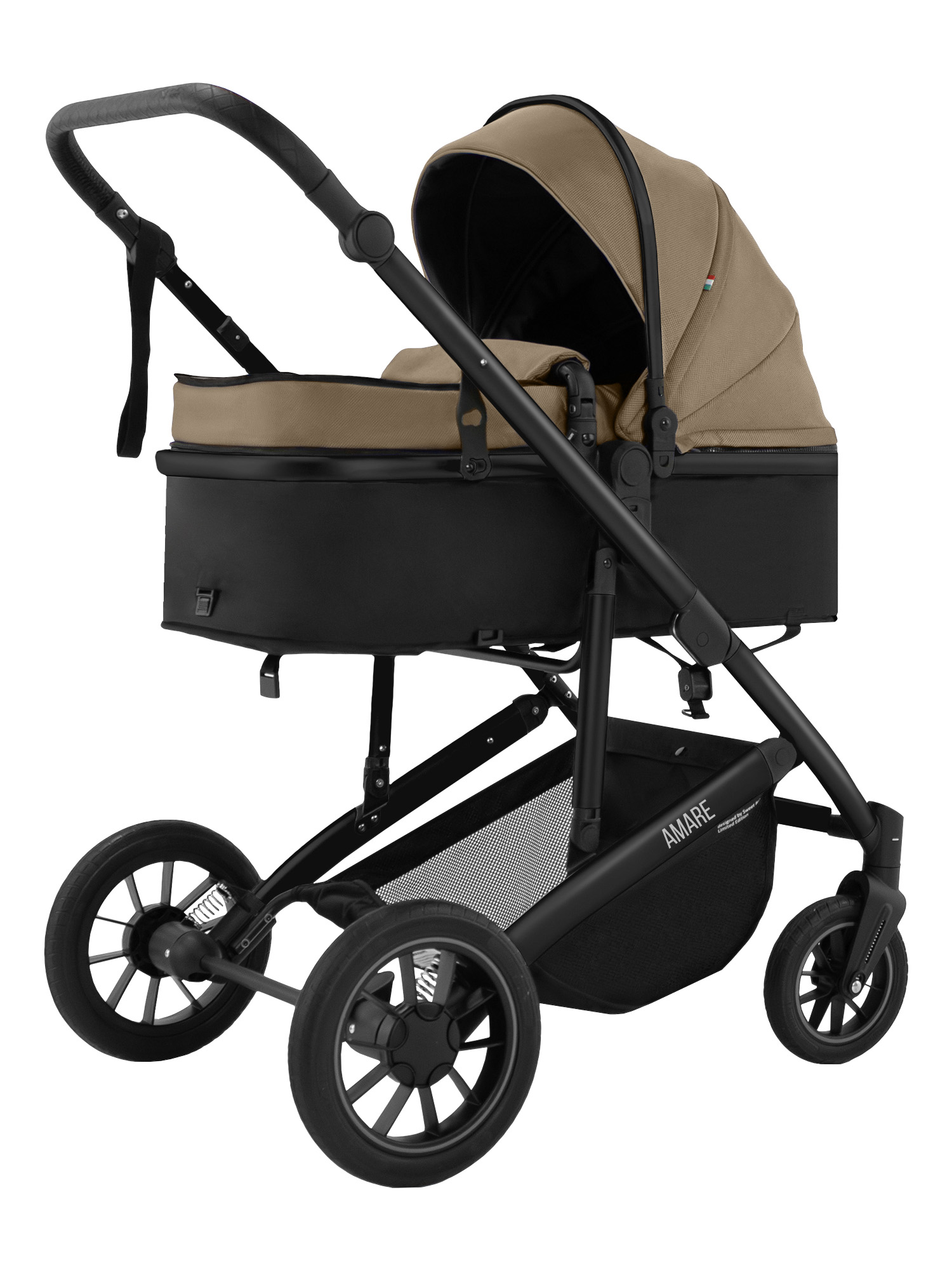 Коляска трансформер Sweet Baby Amare GL Beige бежевый - фото 17