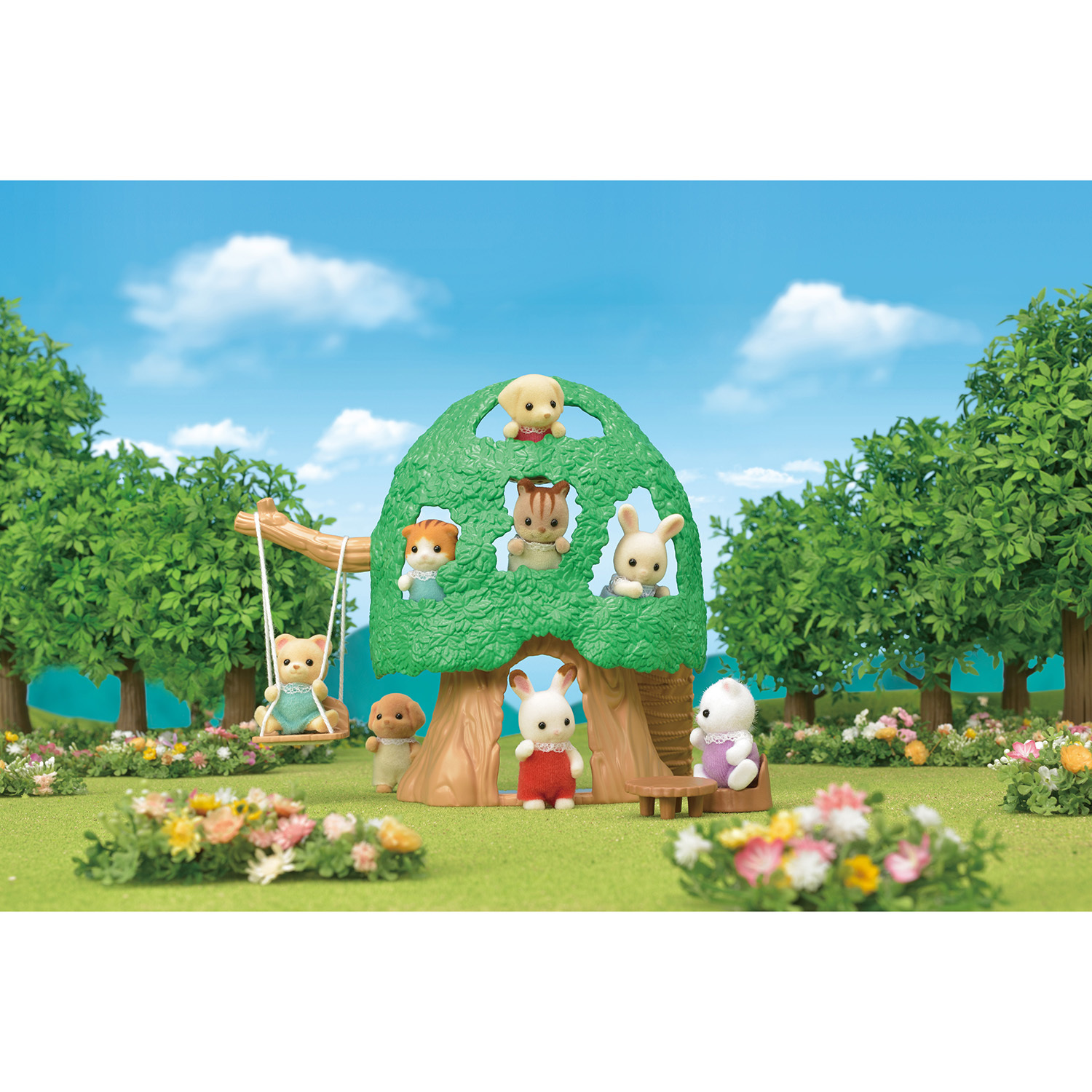 Игровой набор Sylvanian Families Домик на дереве - фото 9