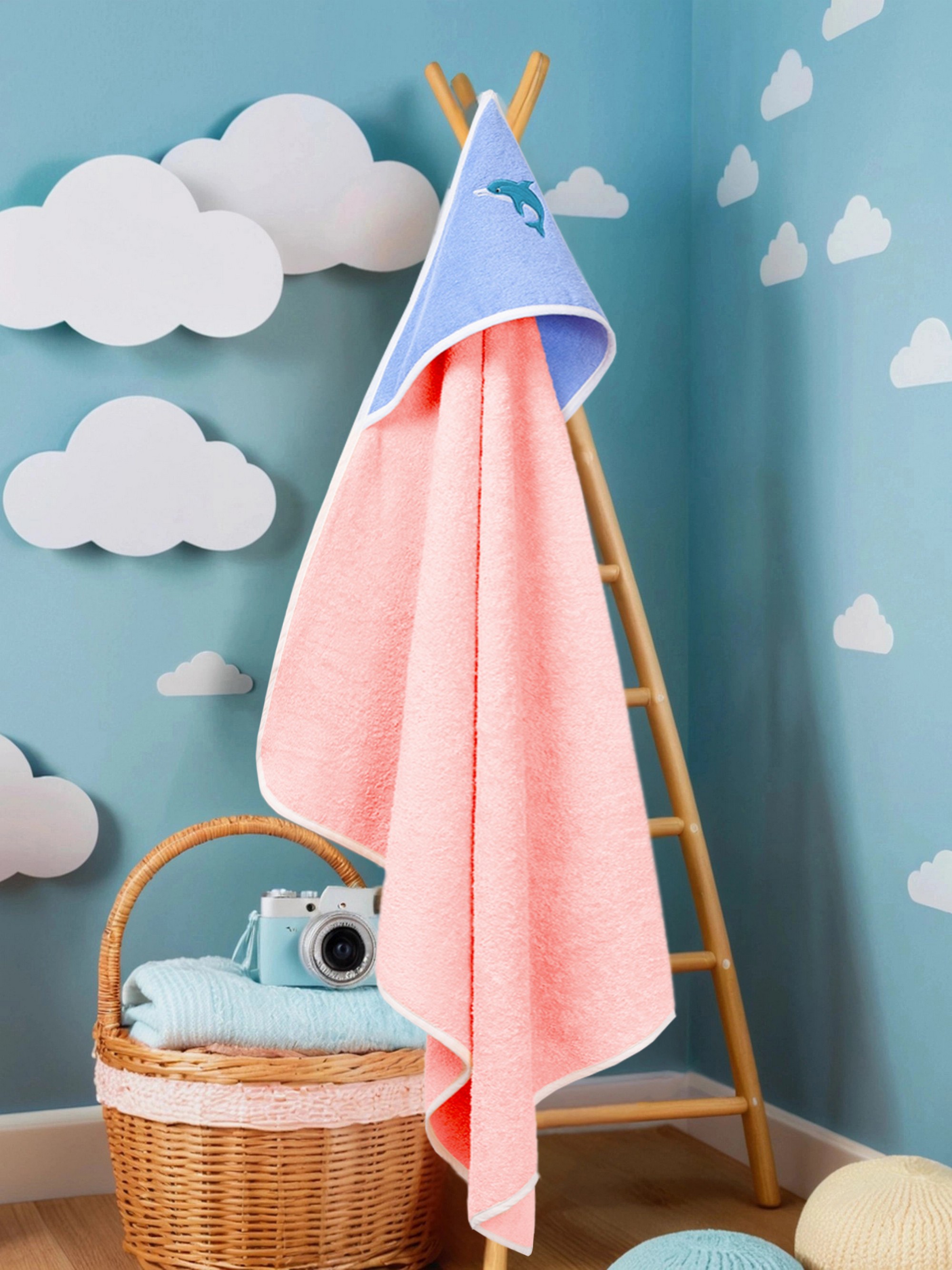 Полотенце уголок Wellness Малыш-71/55_Д 80 x 100 см 1 шт. - фото 1