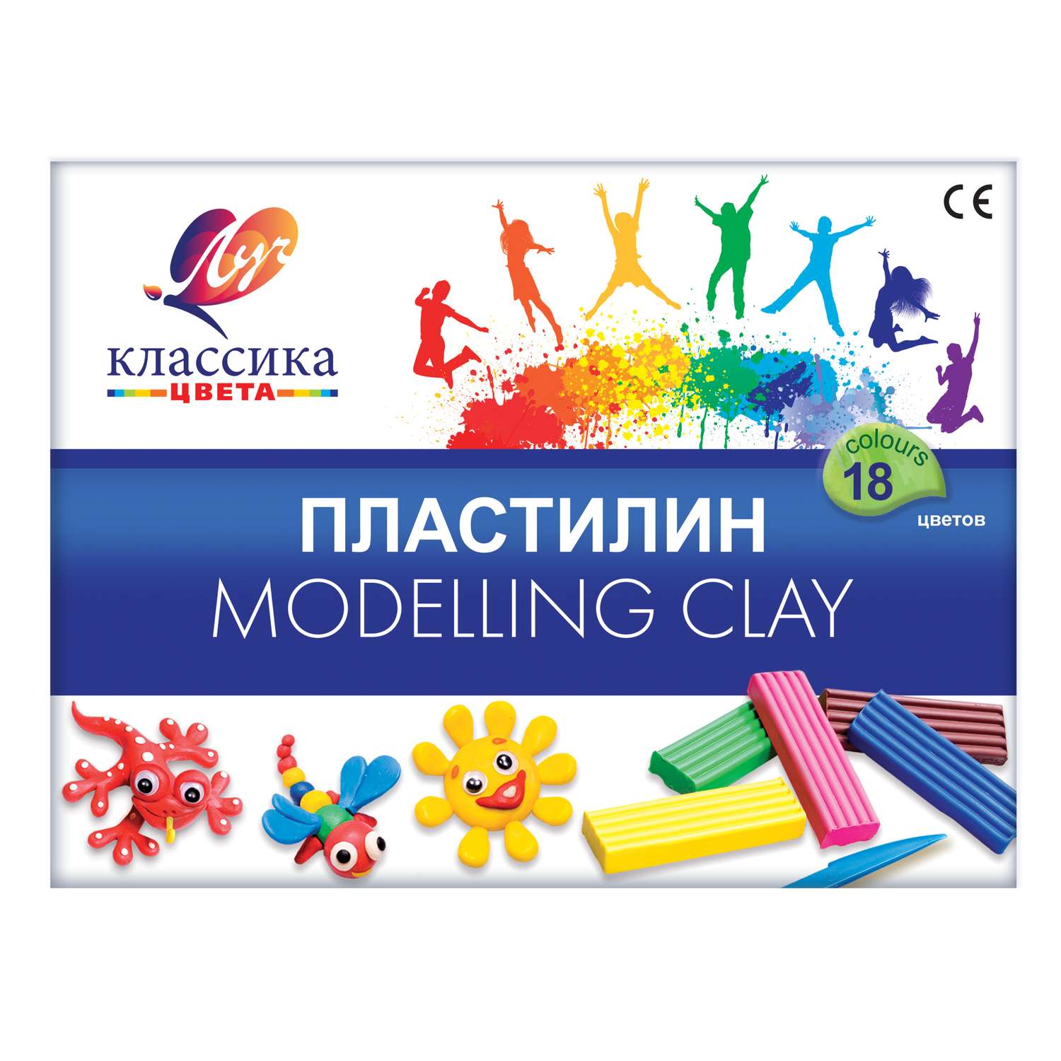 Пластилин Луч 18 цв. - фото 6