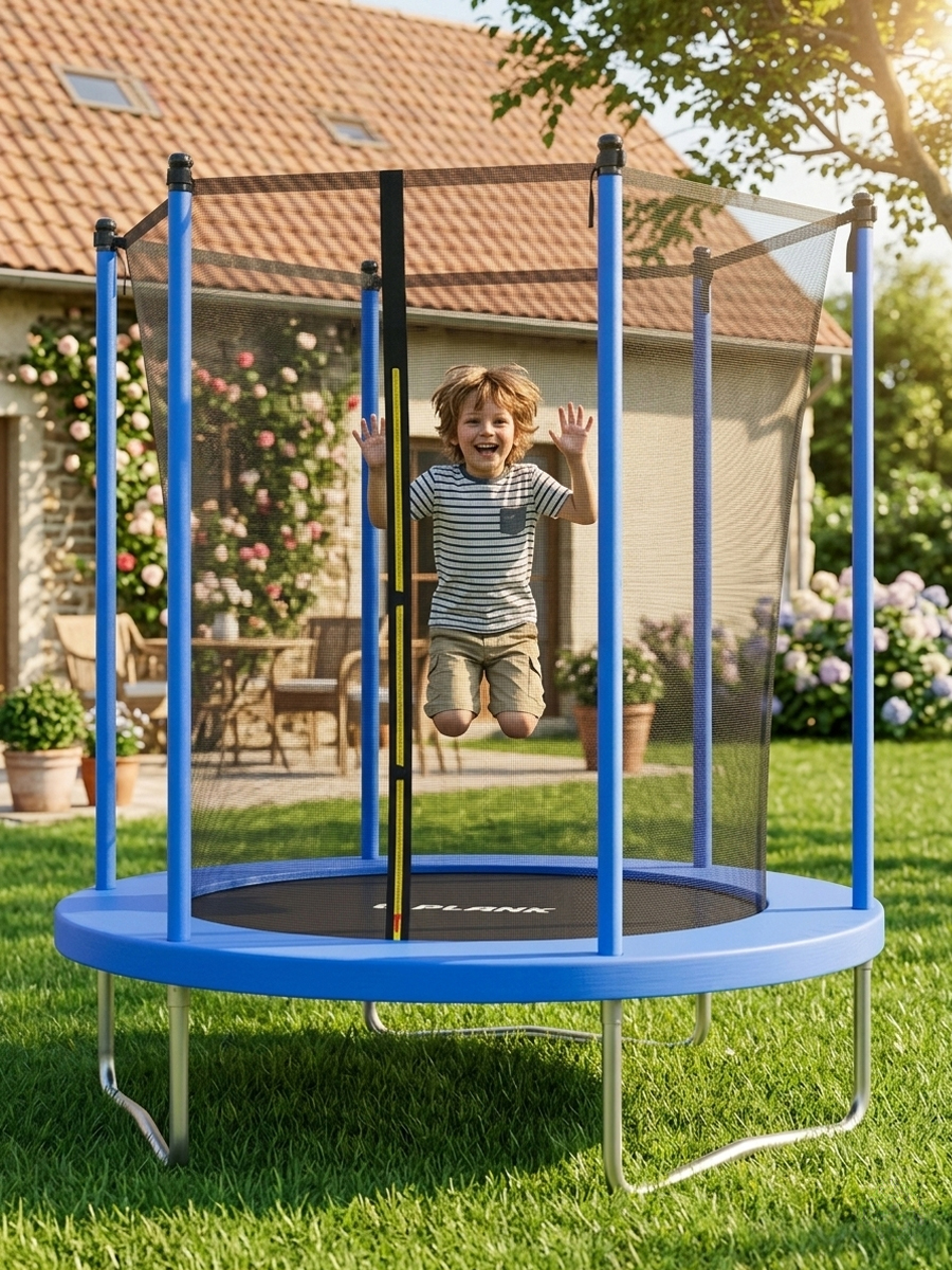 Уличный детский батут Plank SKY 6ft 183 см с внутренней сеткой - фото 12