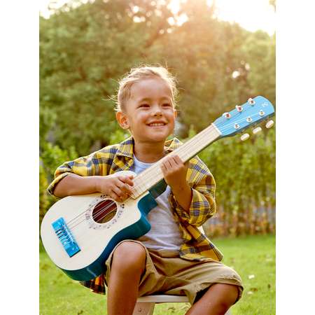 Игрушка музыкальная Hape Голубая лагуна гитара