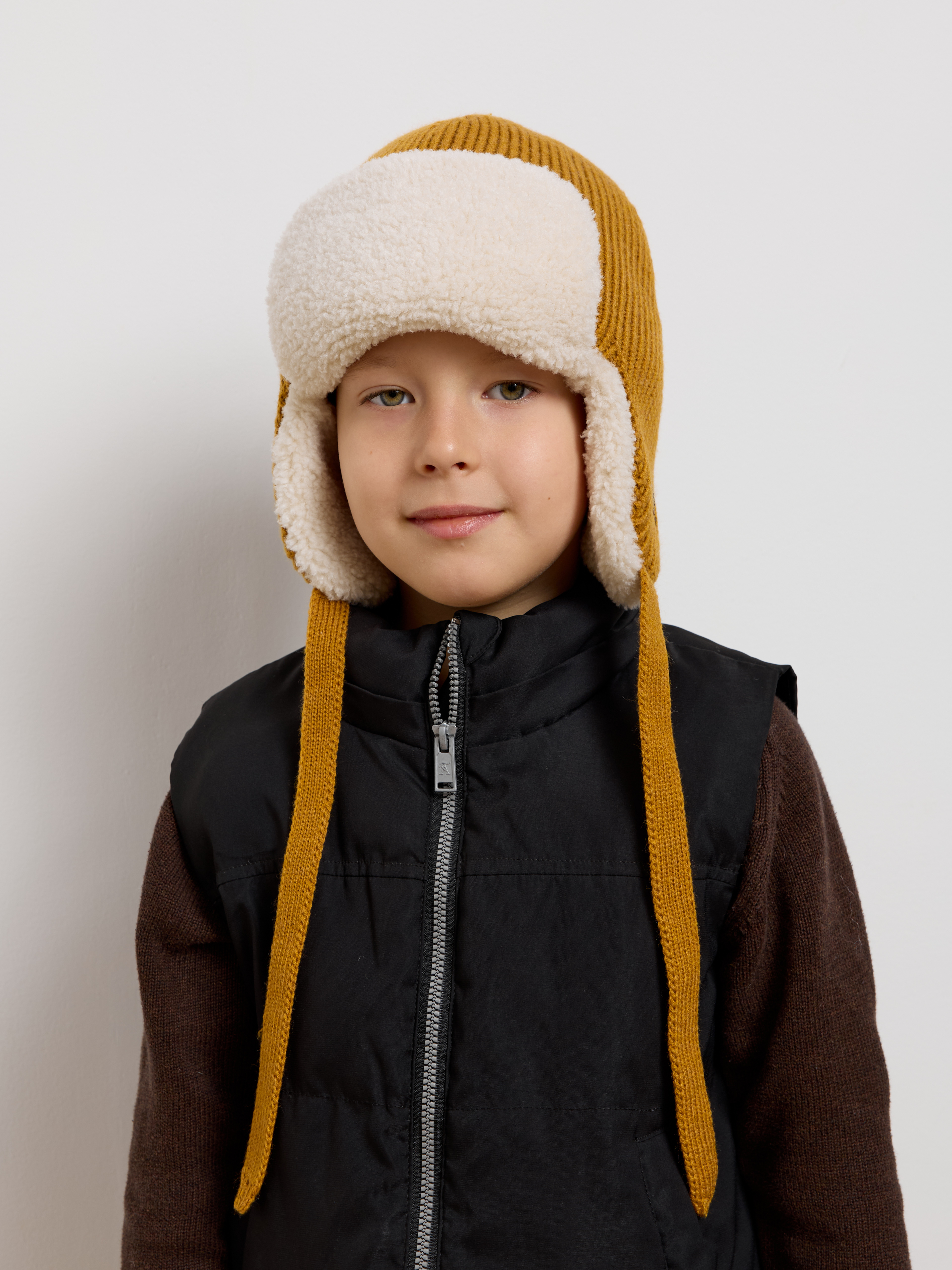 Шапка-ушанка Starkoff Kids Д301118 - фото 7