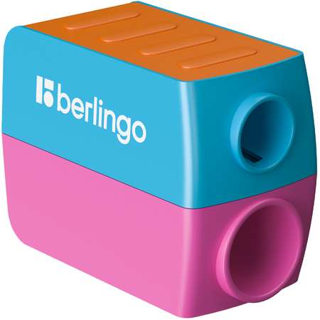 Точилка Berlingo ColorShift пластиковая 2 отверстия BBp_15031