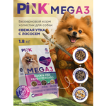 Корм сухой для собак PINK MEGA 3 Утка с лососем 1.8 кг