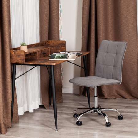Компьютерное кресло TETCHAIR флок серый