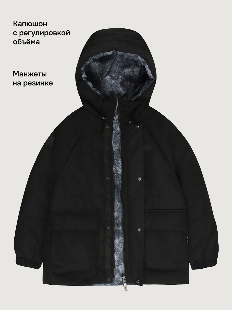 Куртка NIKASTYLE 4м10926 черный - фото 6