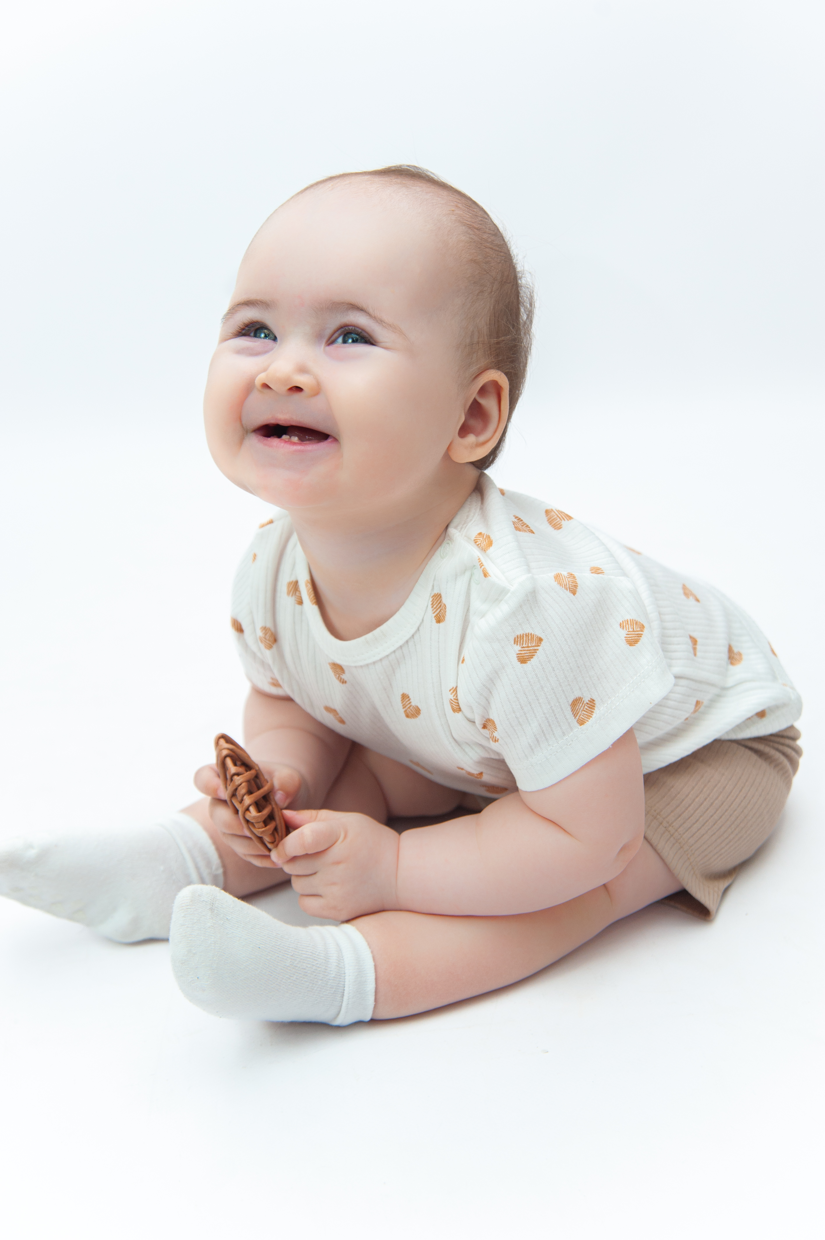 Комплект ЯРКО 05244 ИК Беж.сердечки/бежевый - фото 4