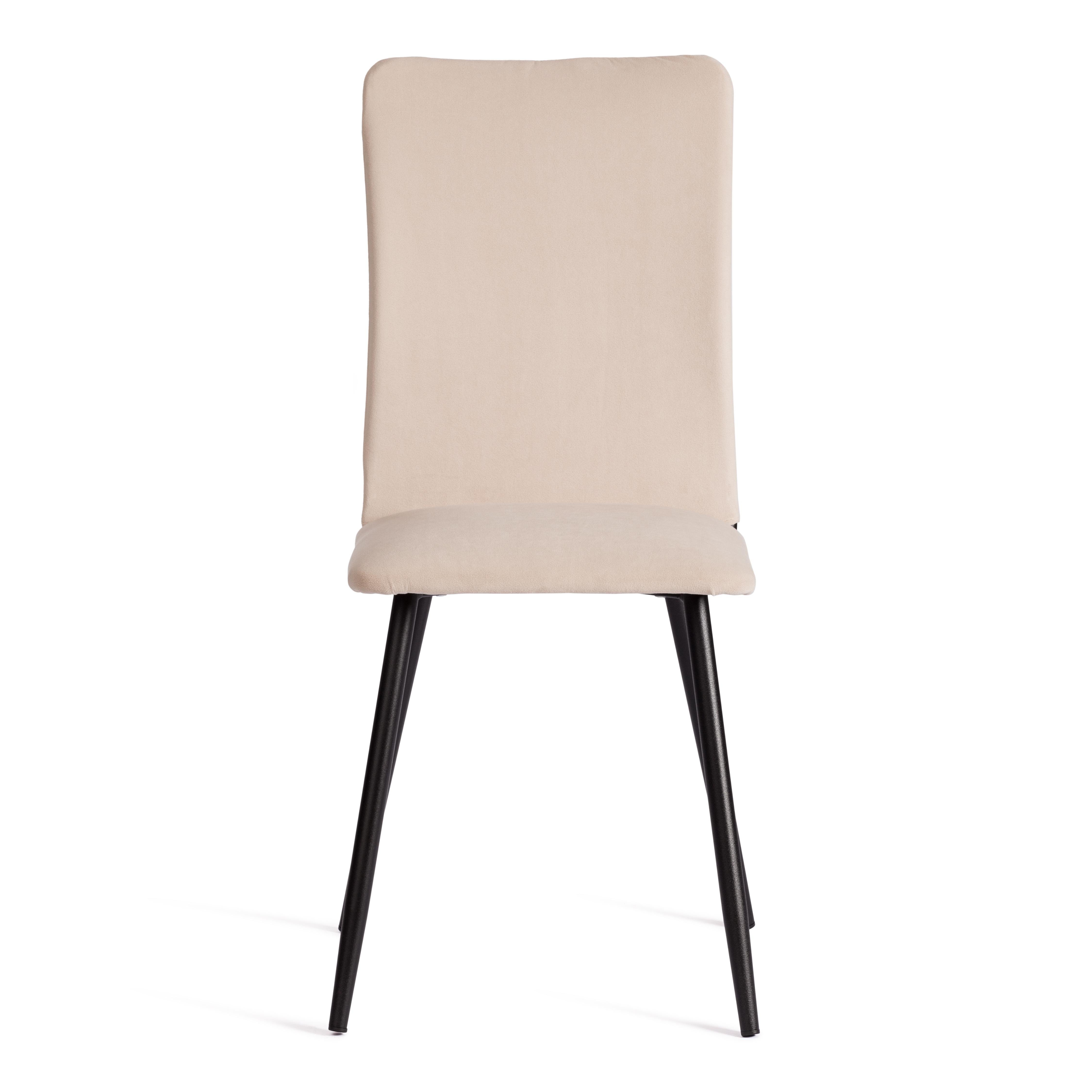Стул TETCHAIR La Rousse велюр, бежевый 2 шт. - фото 16
