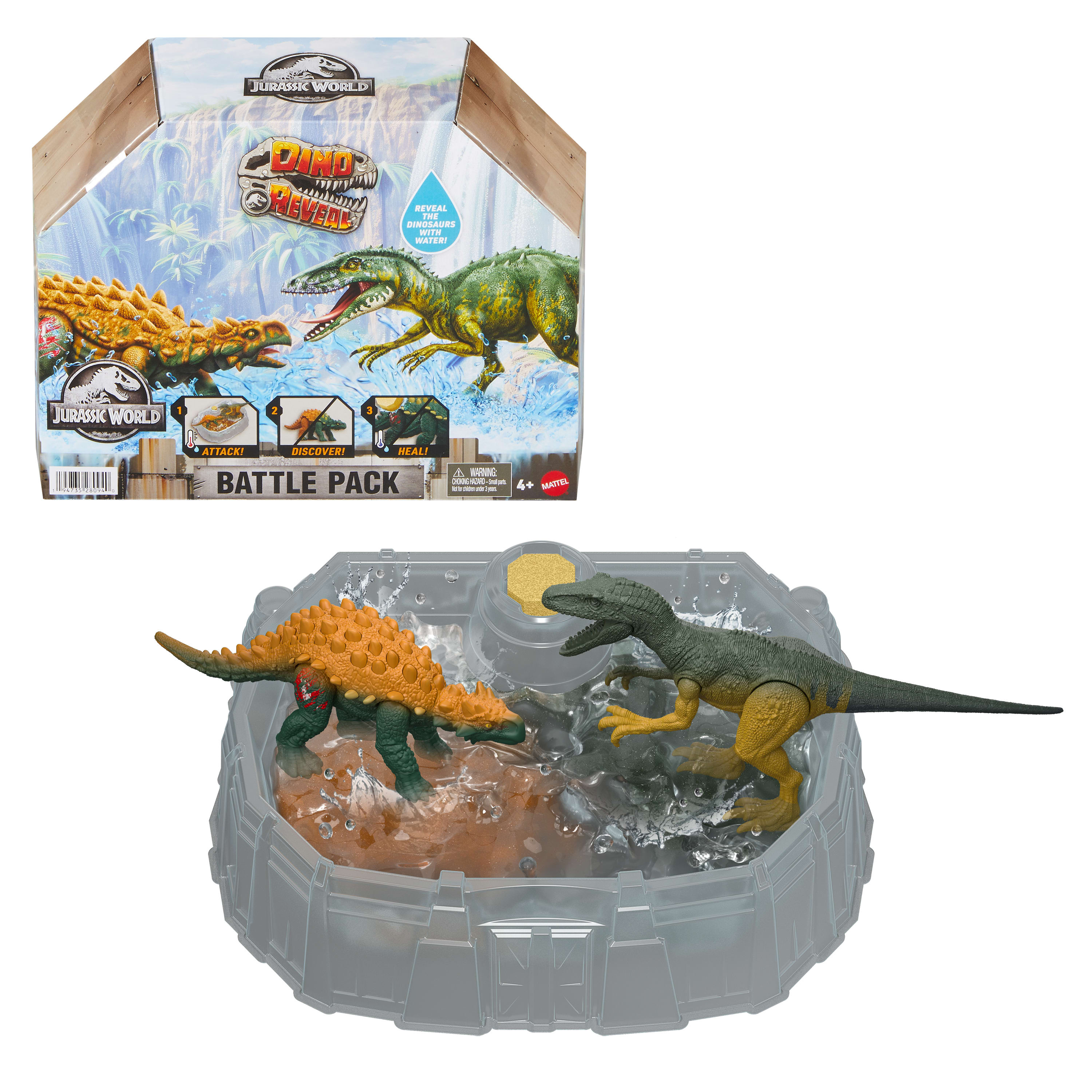 Игровой набор Jurassic World Battle Pack - фото 1