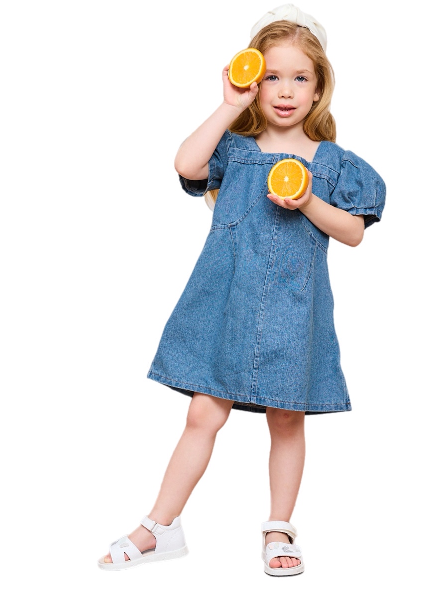 Платье Artcher ПлатьеДжинс001Голубое - фото 6