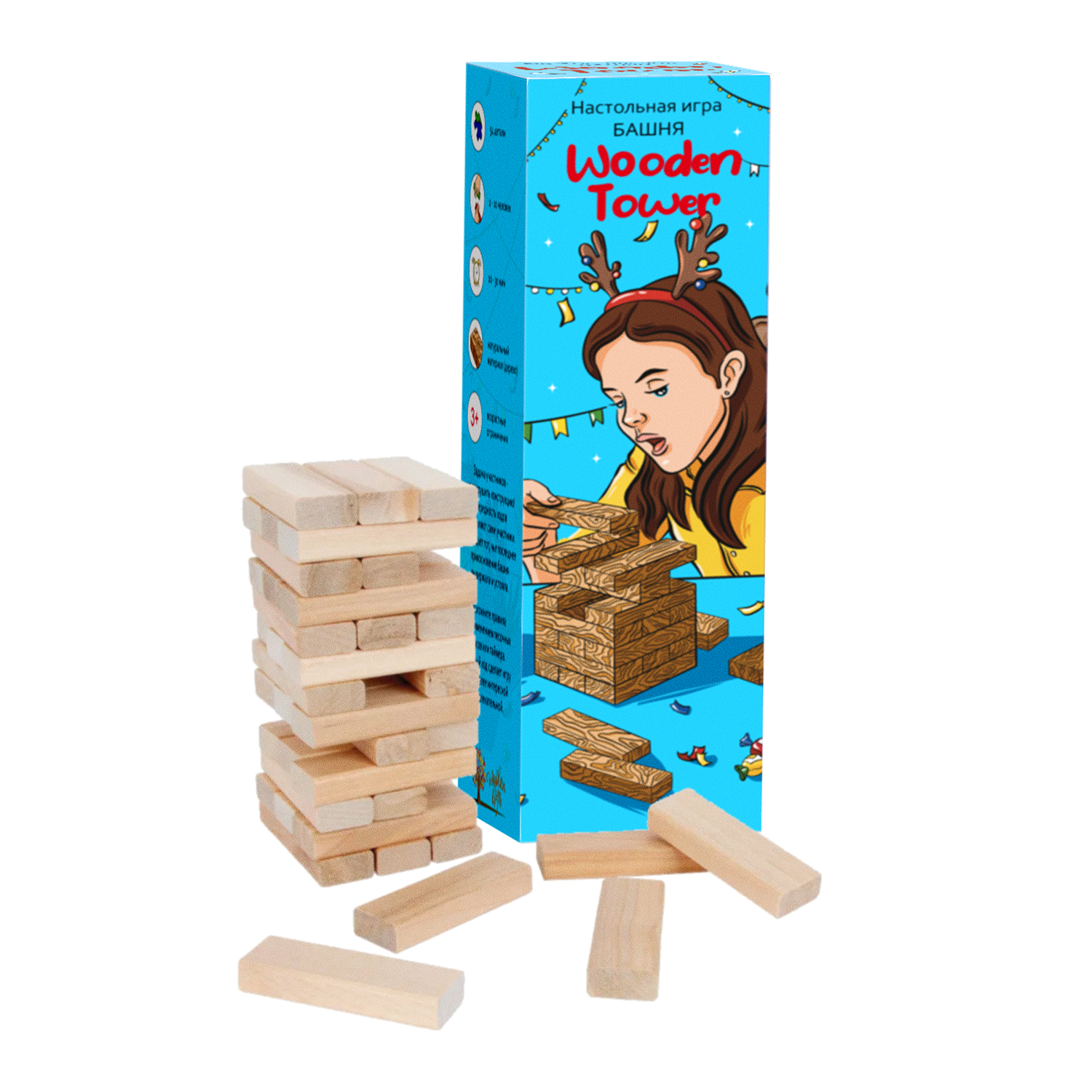 Настольная игра SVDor Дженга - фото 1