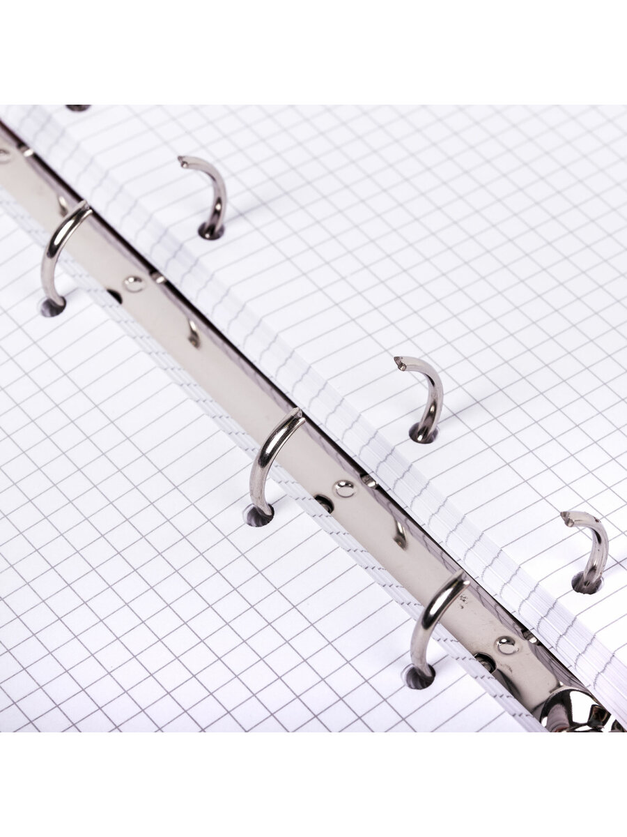 Тетрадь со сменным блоком Brauberg клетка 120 лист. - фото 15