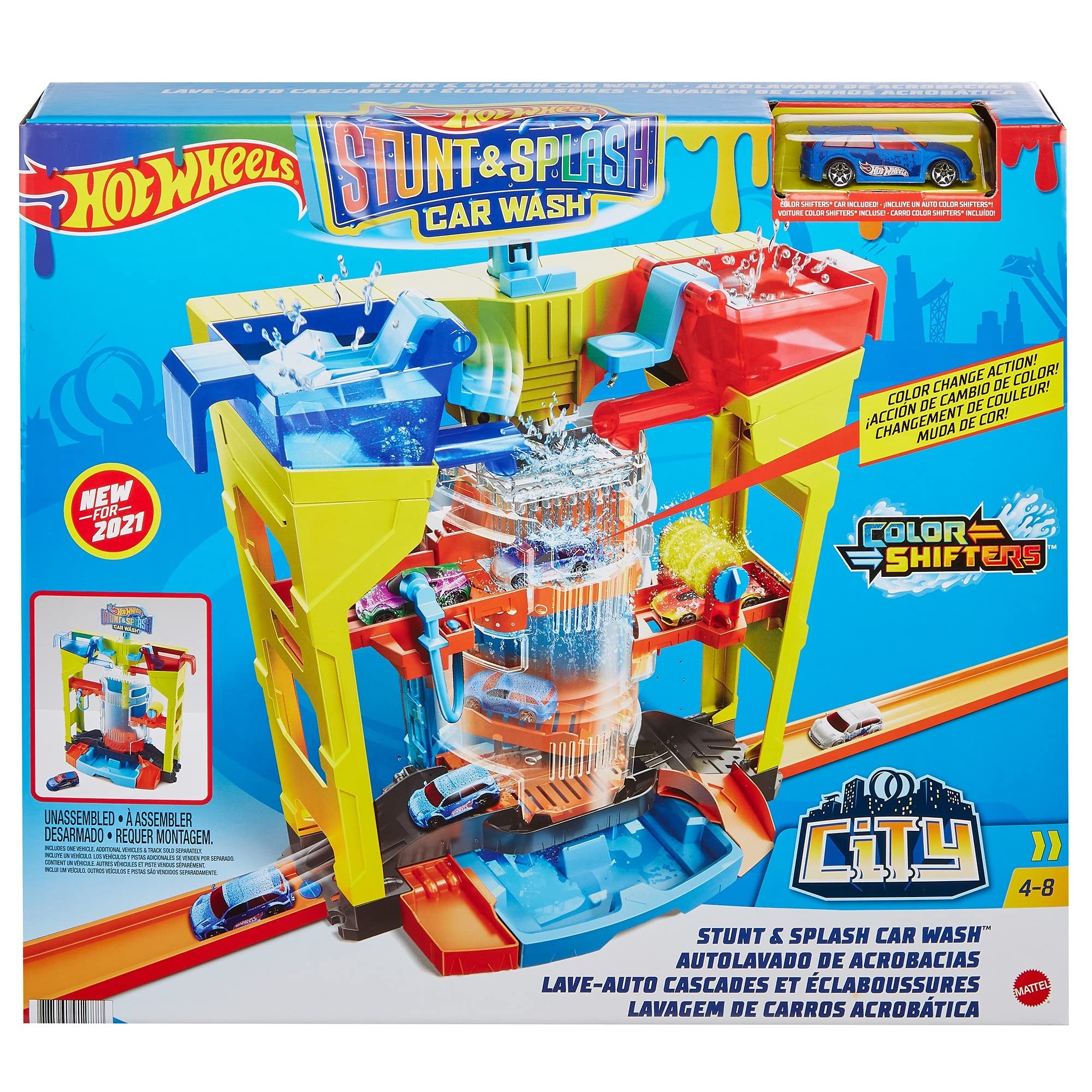Автомойка Hot Wheels GRW37 - фото 2
