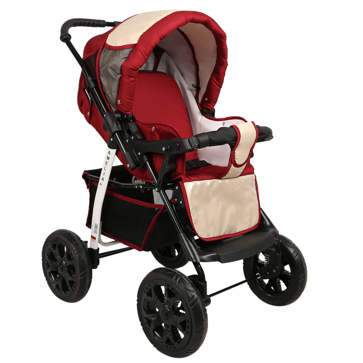 Коляска трансформер alis Amelia бежевый - фото 4