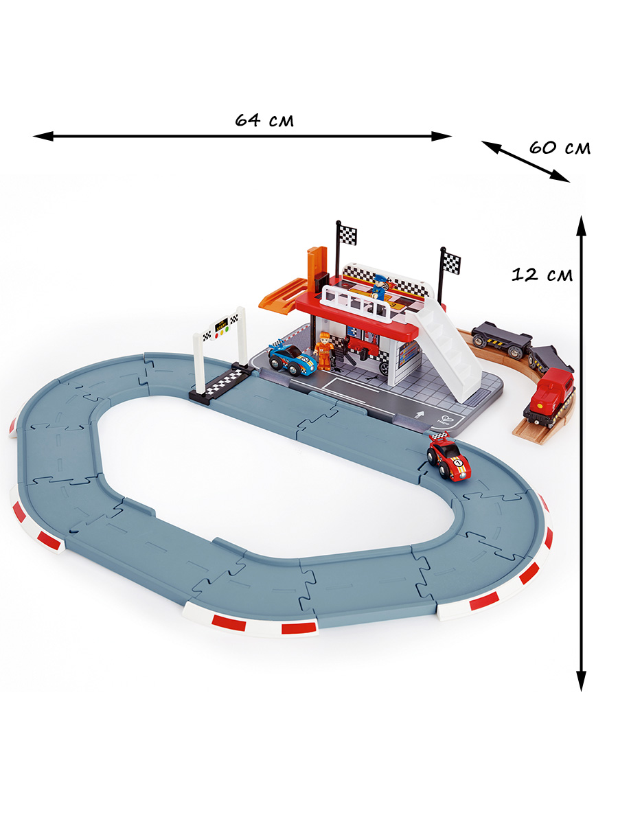 Трек Hape Гоночная станция E3734_HP - фото 2