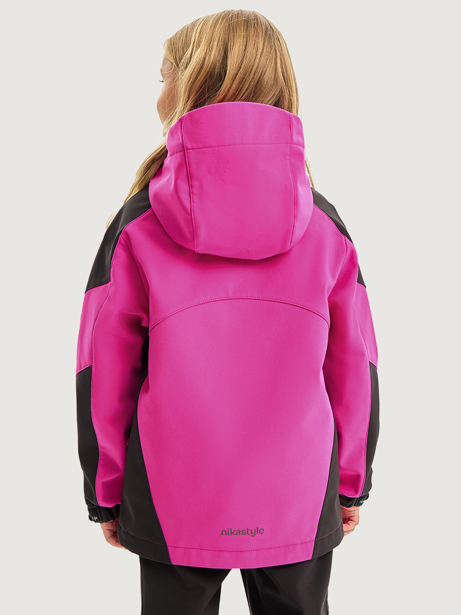 Ветровка NIKASTYLE 4л15226 фуксия/черный - фото 9