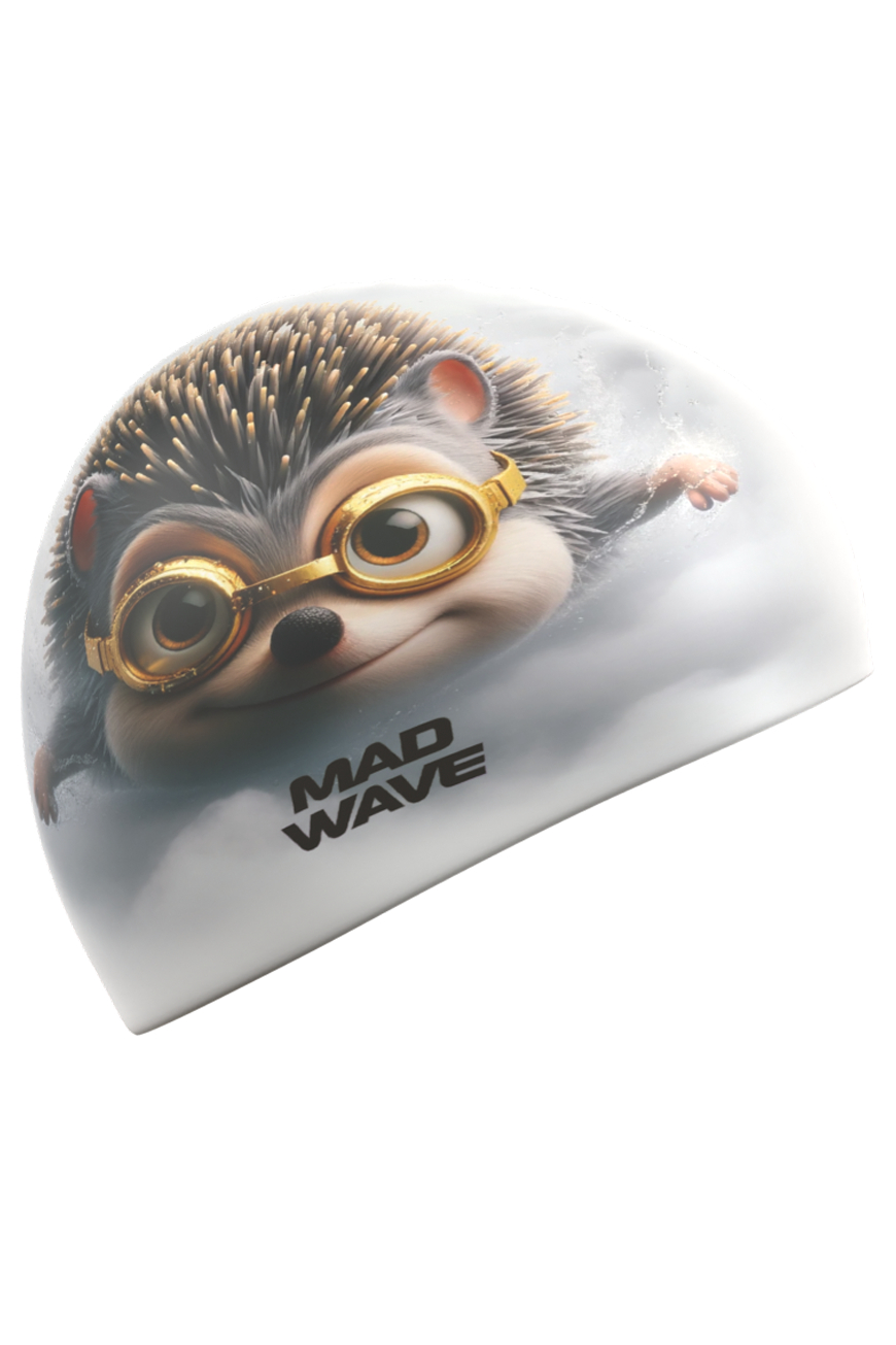 Шапочка для бассейна Mad Wave Hedgehog HQ M0554 40 0 00W - фото 1