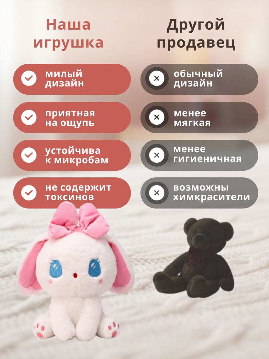Мягкая игрушка iLikeGift детская плюшевая в ассортименте - фото 7