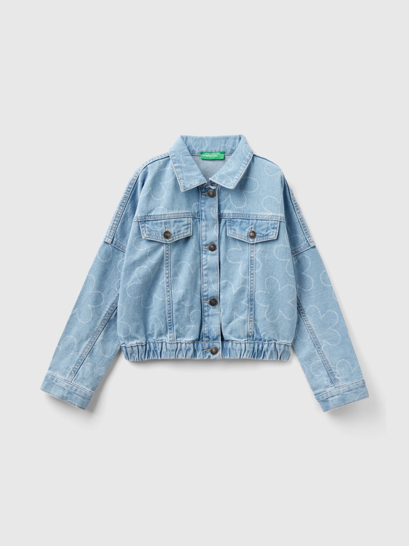 Джинсовая куртка United Colors of Benetton 24P_2VUGCN04G_901 - фото 1