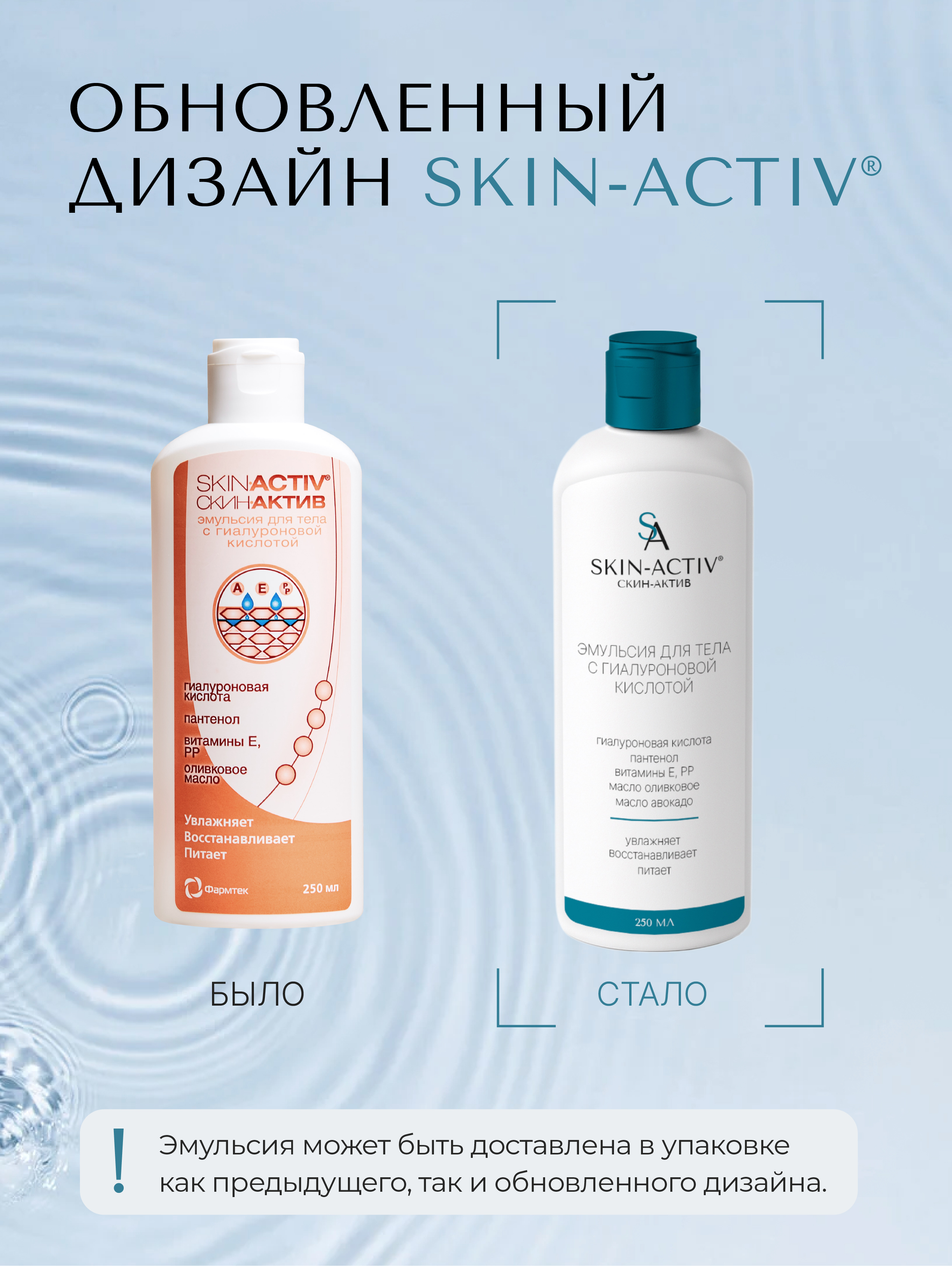 Молочко Скин-Актив 250 мл - фото 1