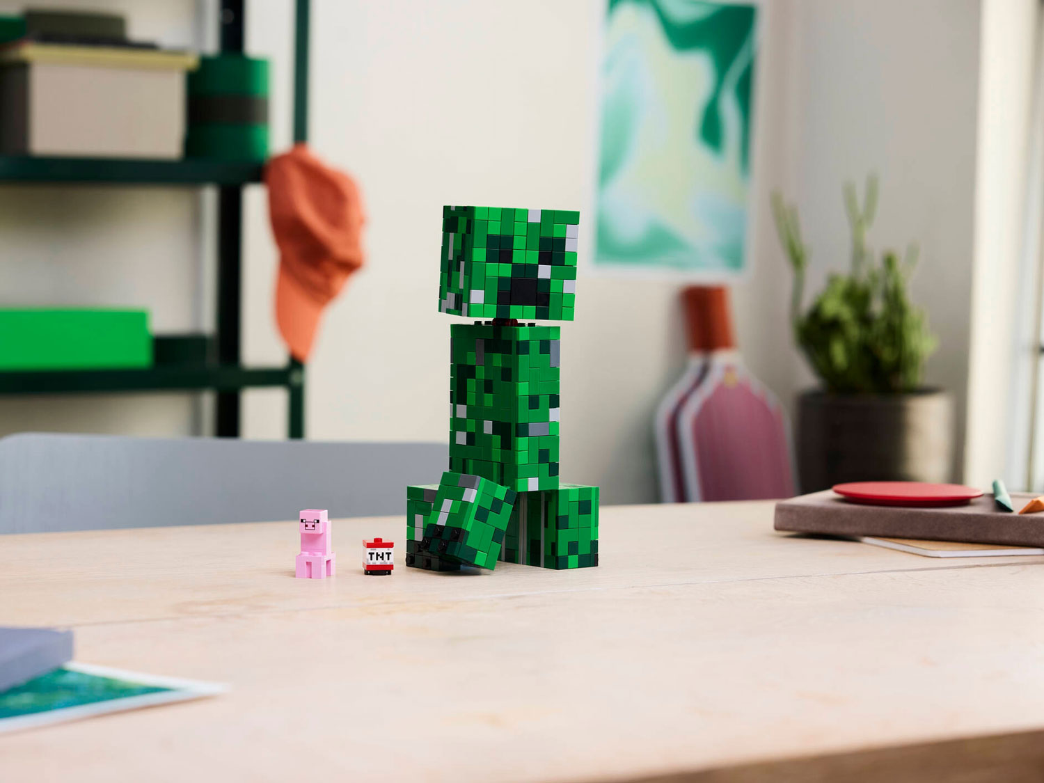 Конструктор LEGO Minecraft фигурка Крипера 665 дет. - фото 10