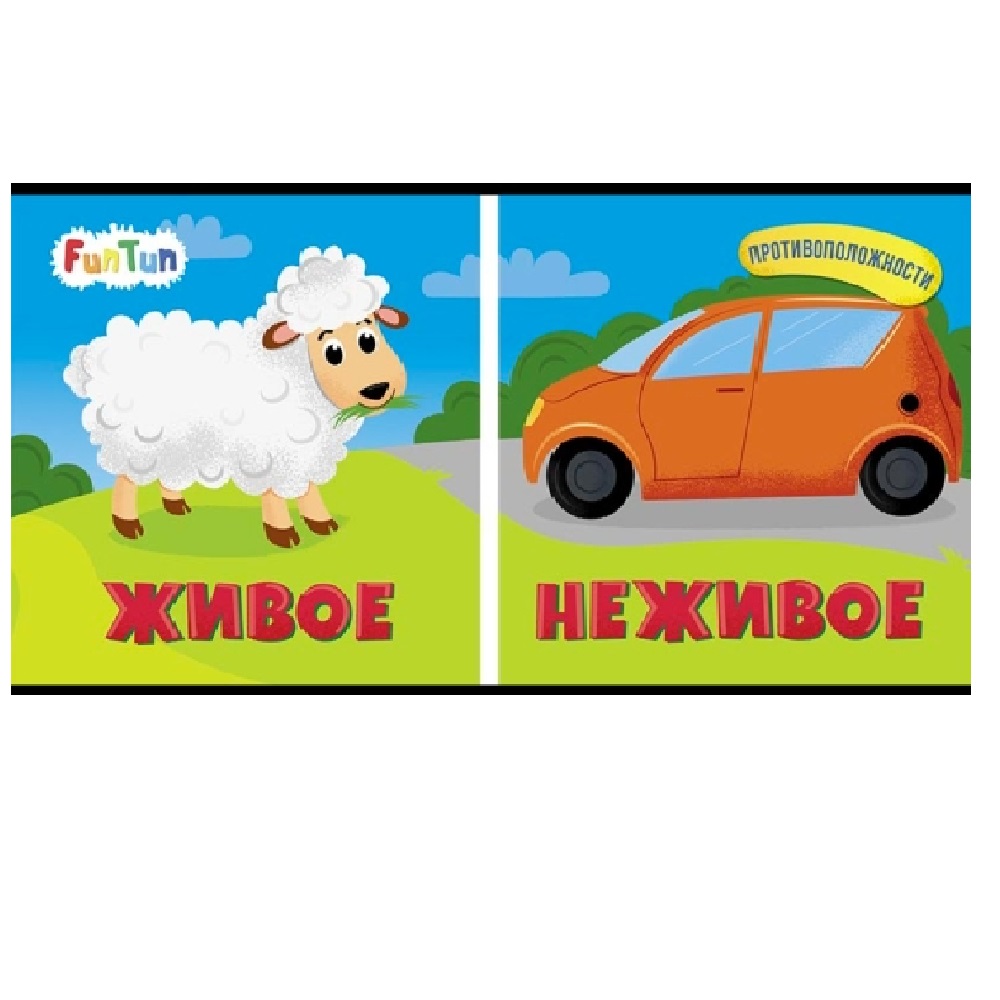 Книга FunTun Живое. Неживое - фото 1