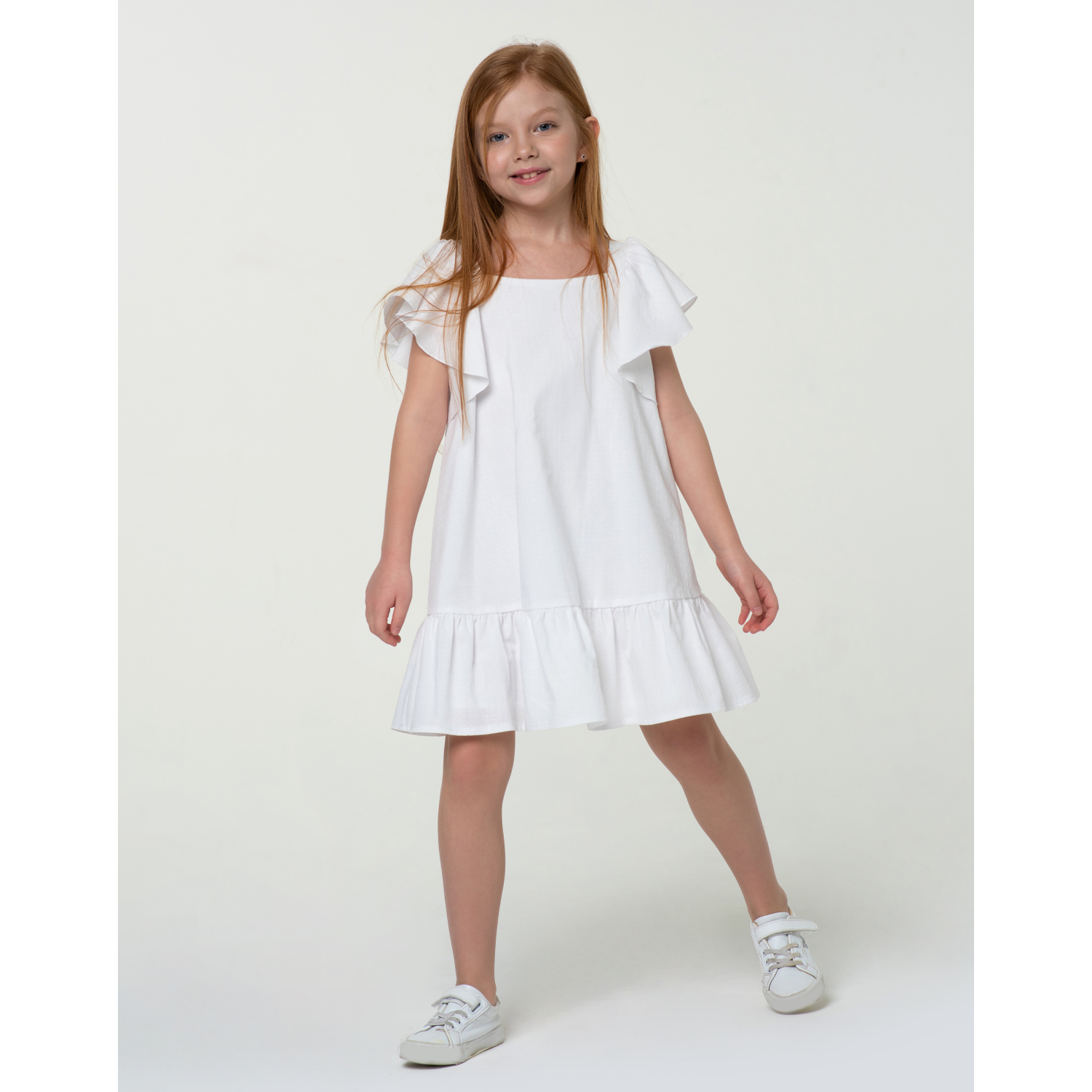 Платье LisaWeta D-064-23 белый - фото 1