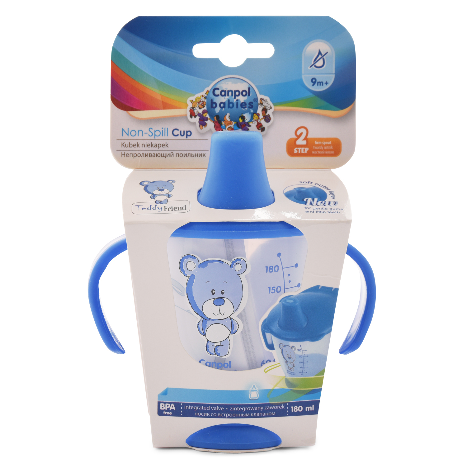 Поильник Canpol Babies 180 мл в ассортименте - фото 5