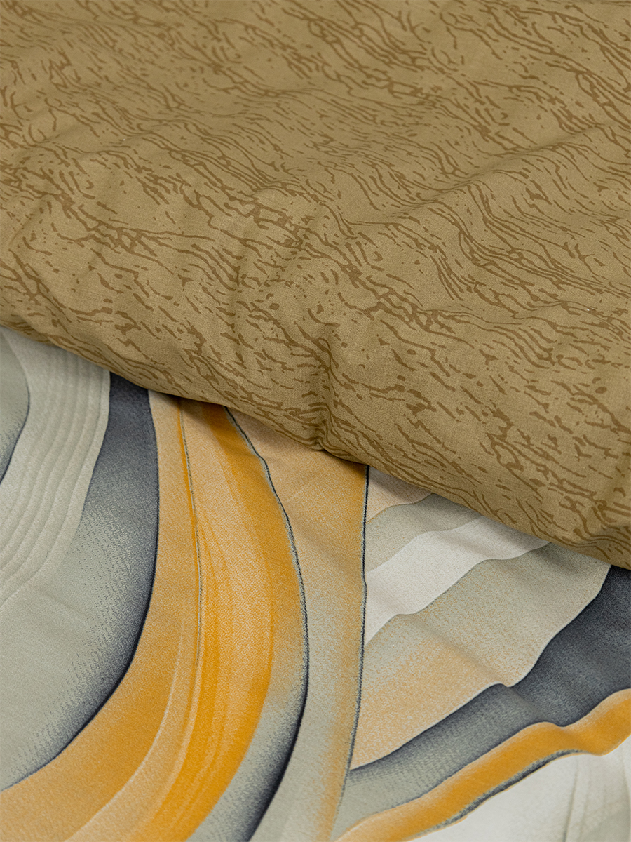 Комплект постельного белья для SNOFF сатин Брайн евро 4 предм. - фото 6