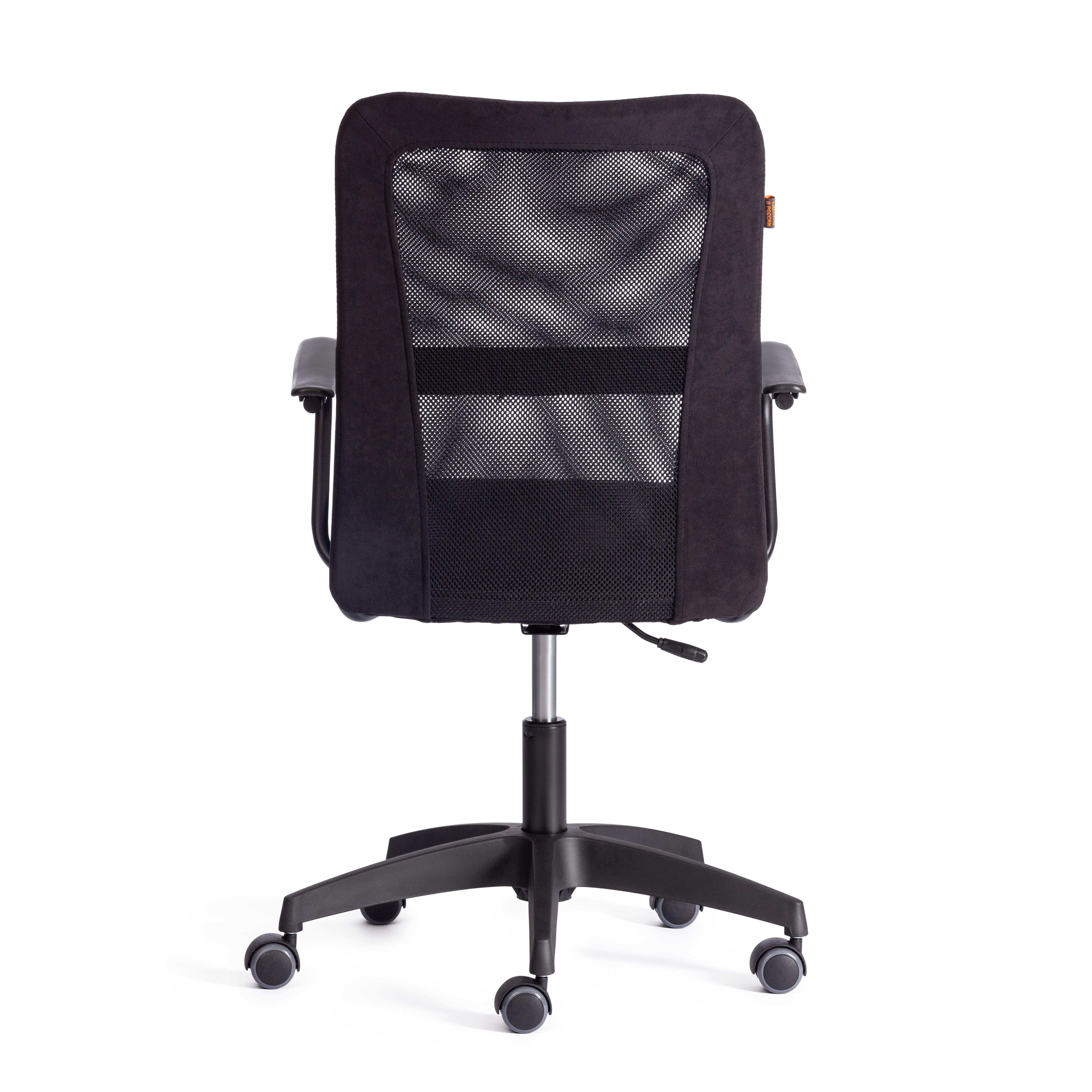 Компьютерное кресло TETCHAIR Стафф флок ткань черный - фото 5