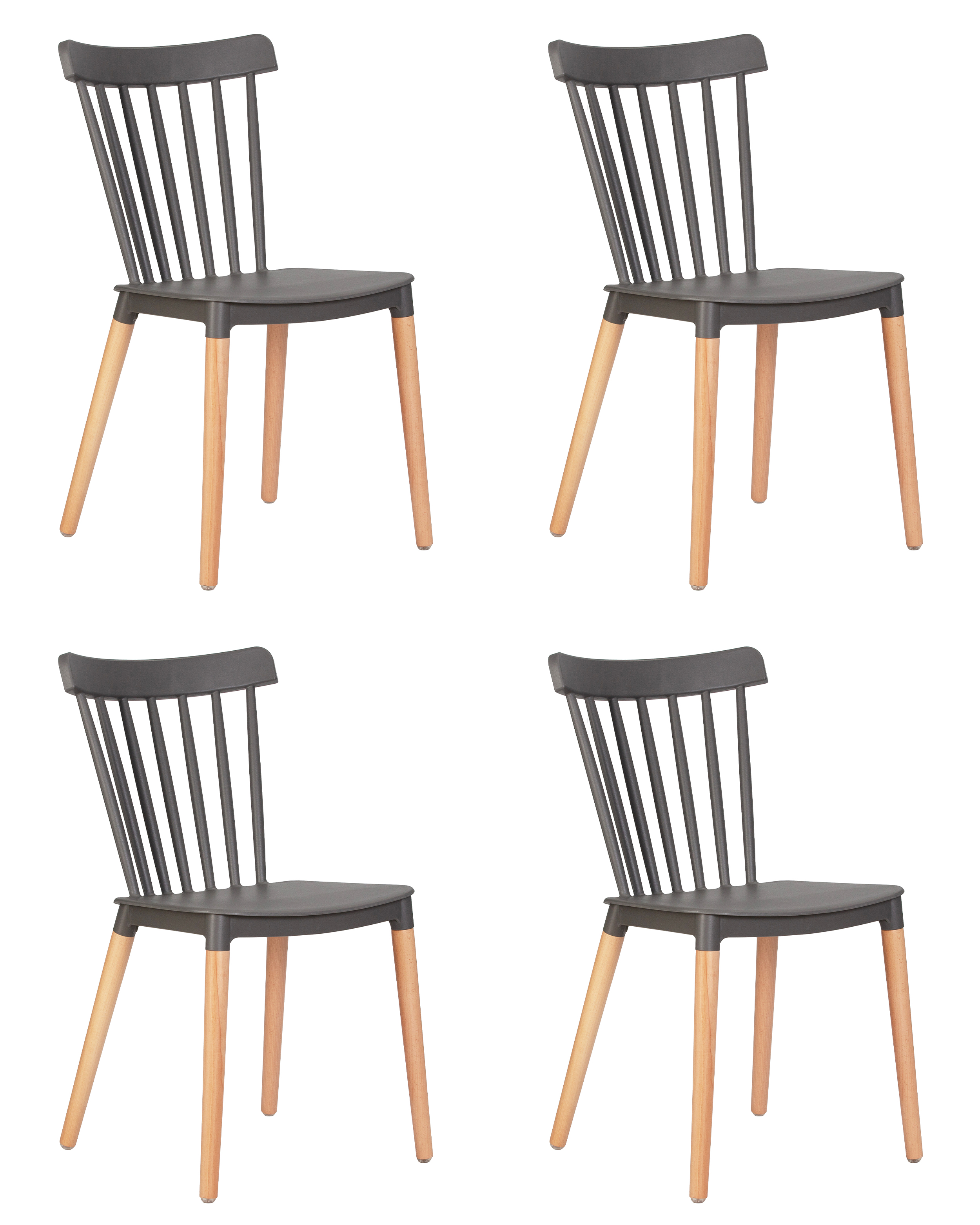 Стул DOBRIN THEO 4 шт. - фото 1