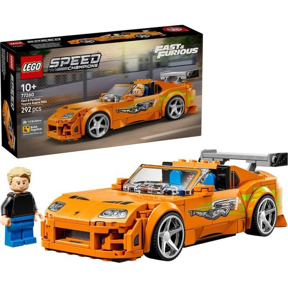 Конструктор LEGO Speed Champions Форсаж Тойота Супра МК 292 дет. - фото 1