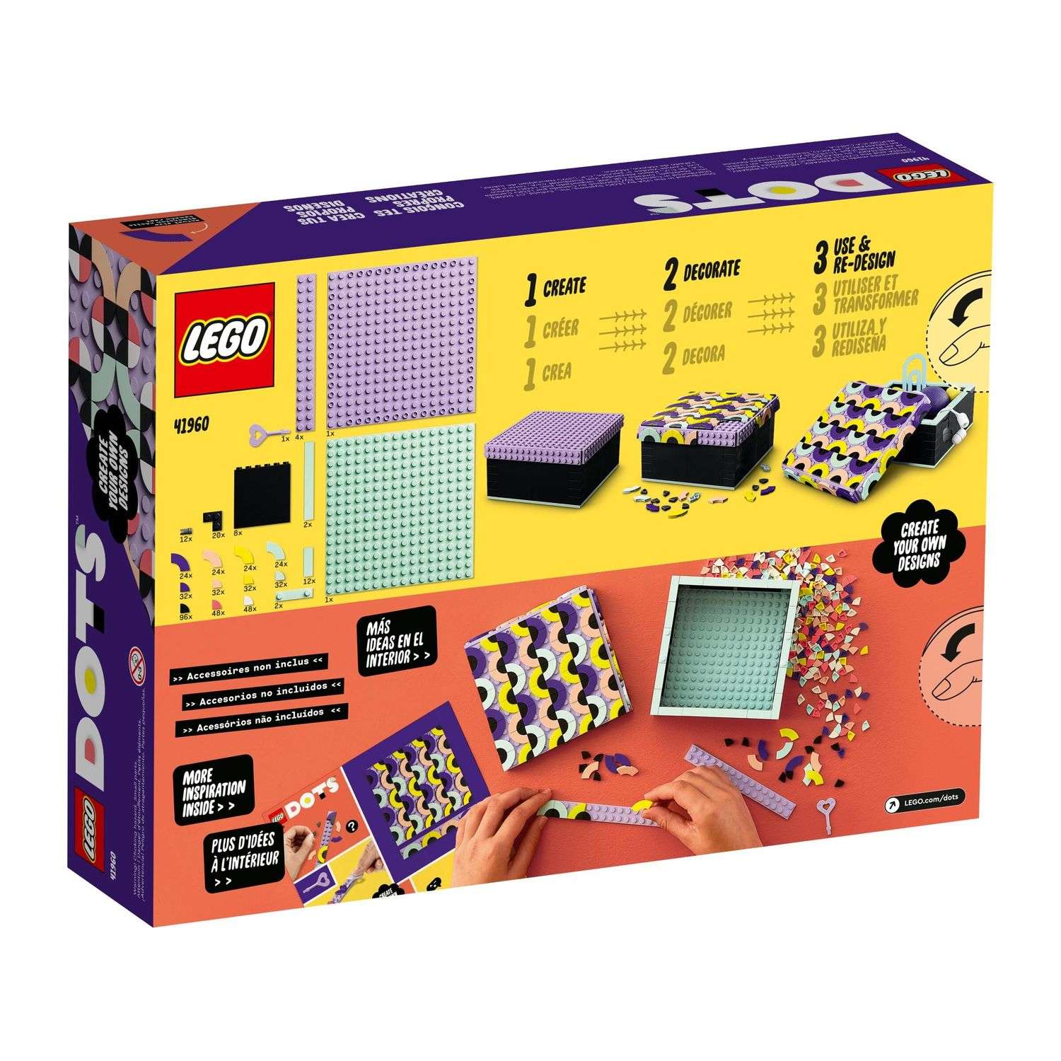 Конструктор LEGO DOTS Big Box 479 дет. - фото 6