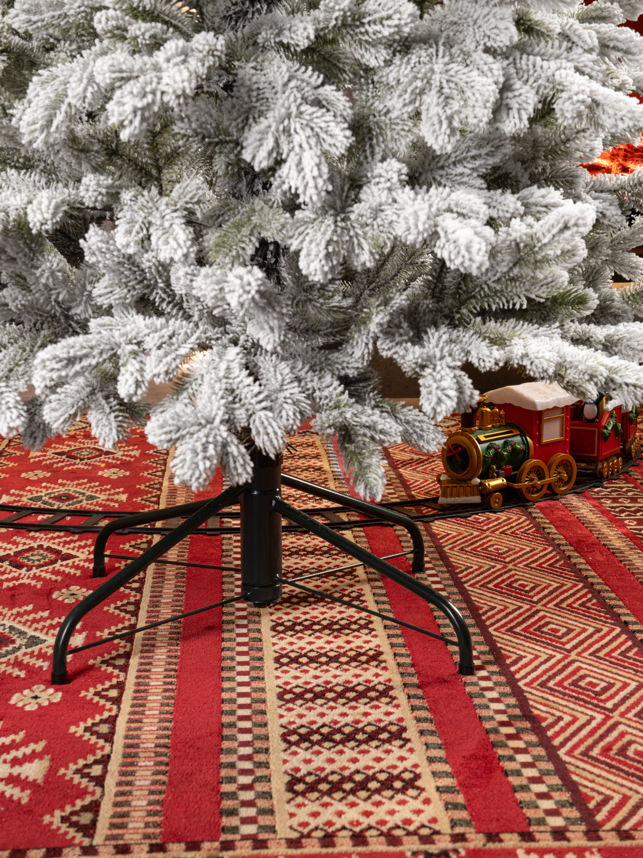 Ель Герда заснеженная Поезд Ёлок 210 см. - фото 6