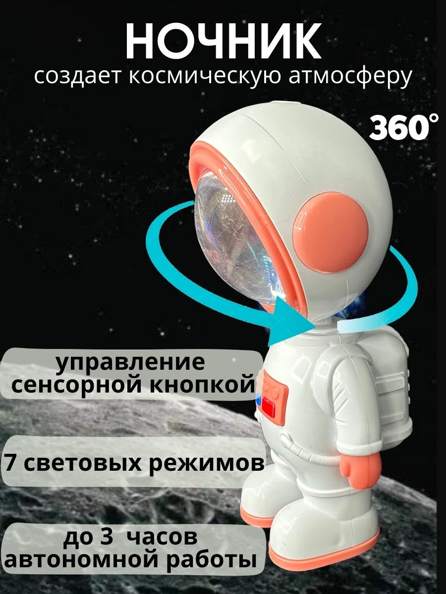 Лампа заката настольная LATS детская светодиодная айробот - фото 2