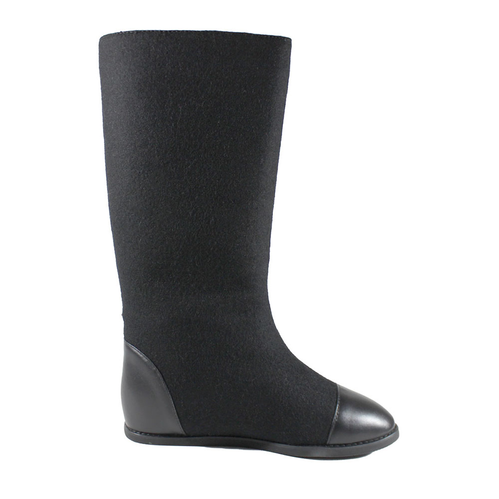 Сапоги Europen N192A-99A-SV/цветы EUROPEN Сапоги войлочные для девочки,черный - фото 2