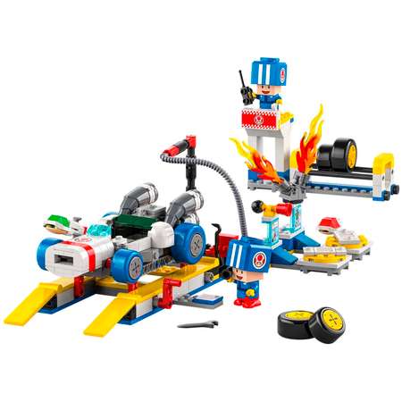 Конструктор LEGO Super Mario Гараж Тоада блочный