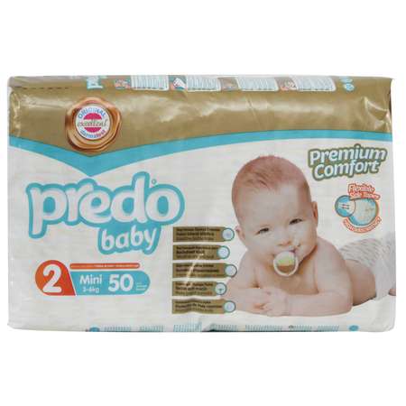 Подгузники Predo 2 (3-6 кг) 50 шт.